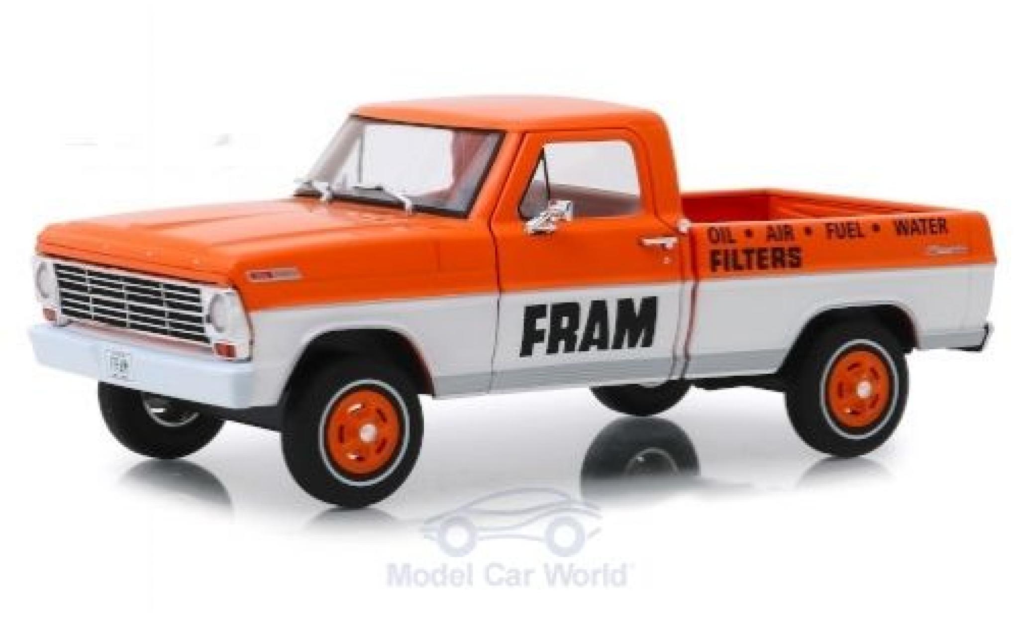 Ford F-1 1/24 Greenlight 00 FRAM 1967 modelauto