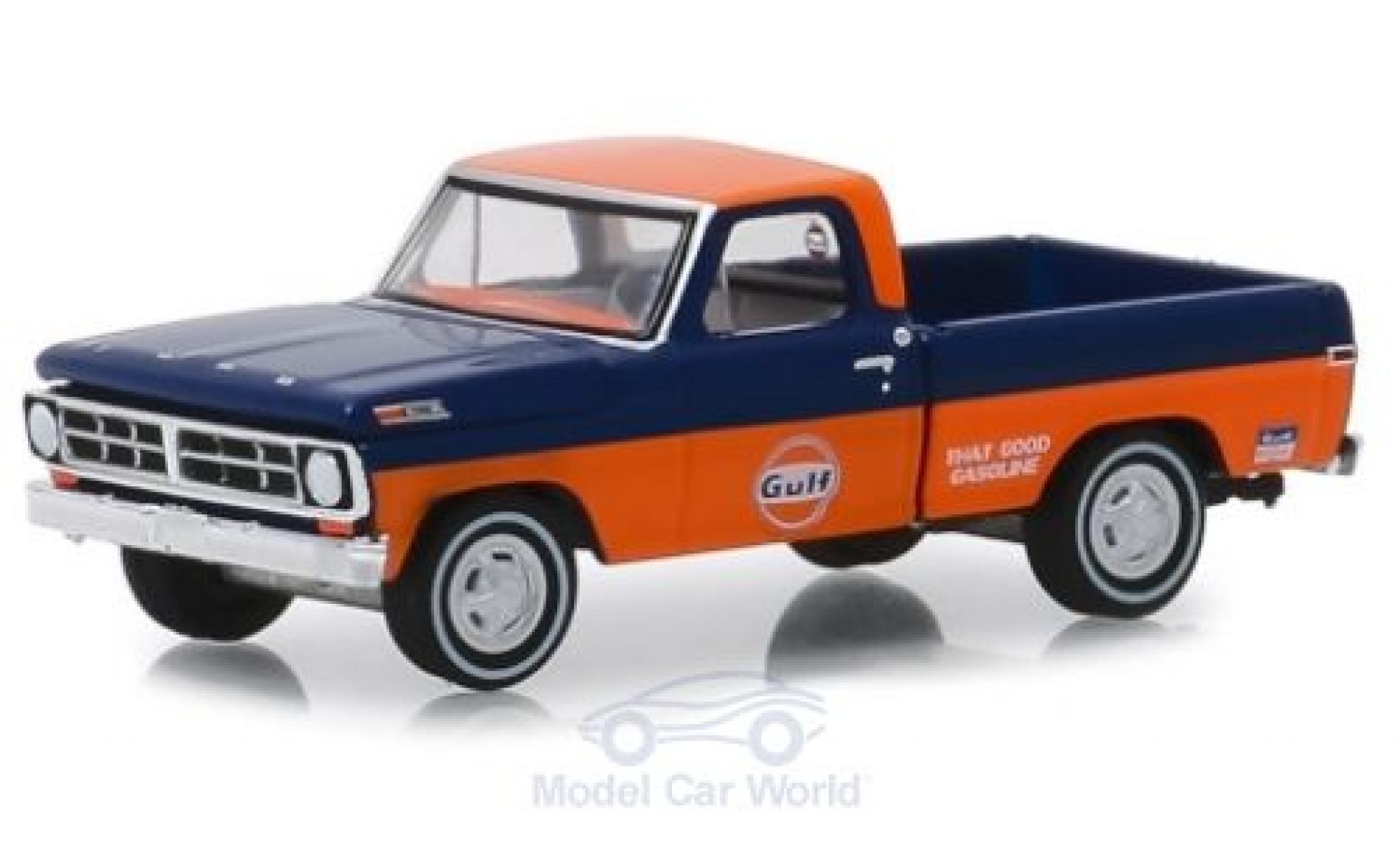 Ford F-1 1/64 Greenlight 00 Gulf 1971 modelauto