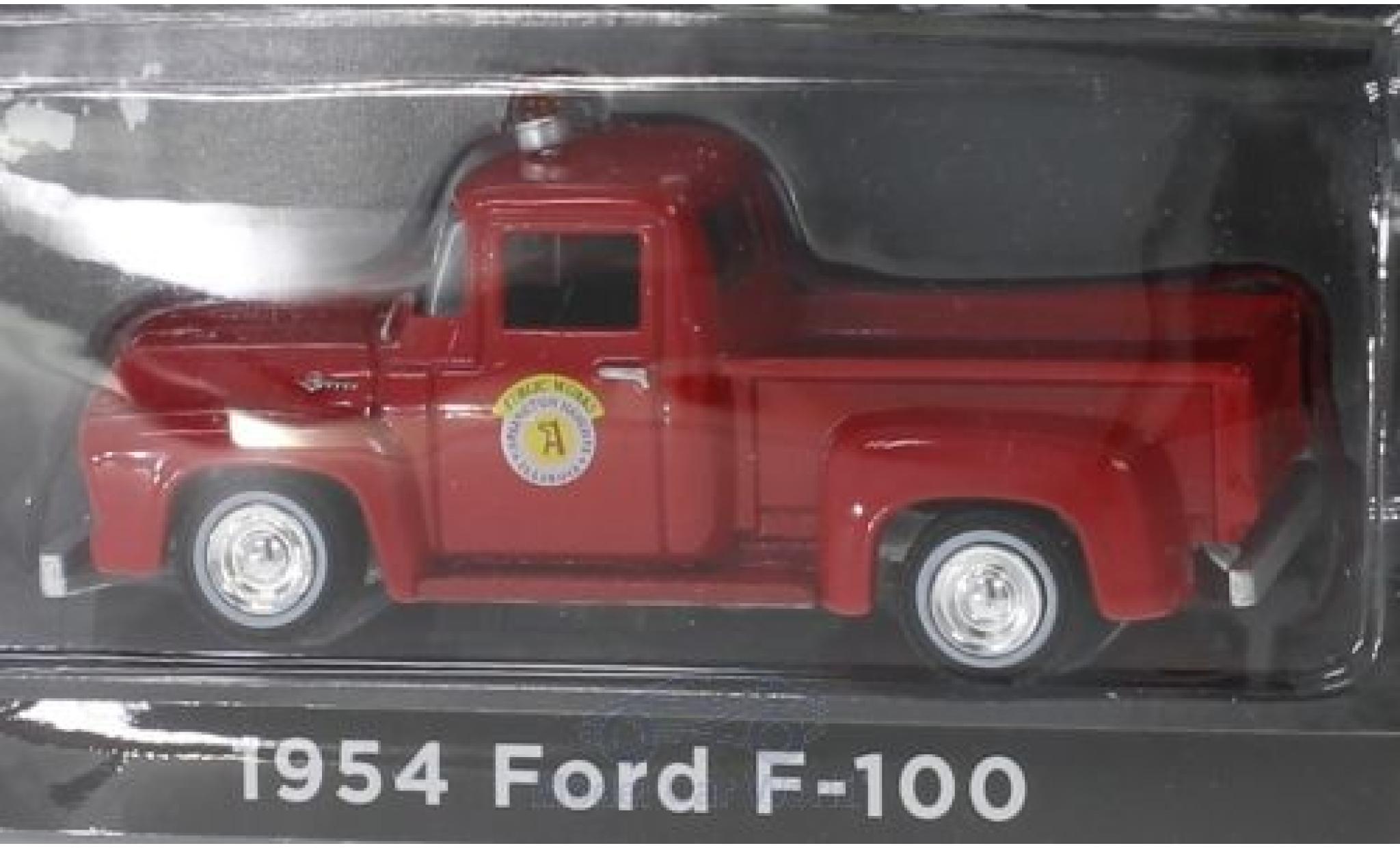 Ford F-1 1/64 Greenlight 00 rood Public Works Arlington Heights 1954 modelauto