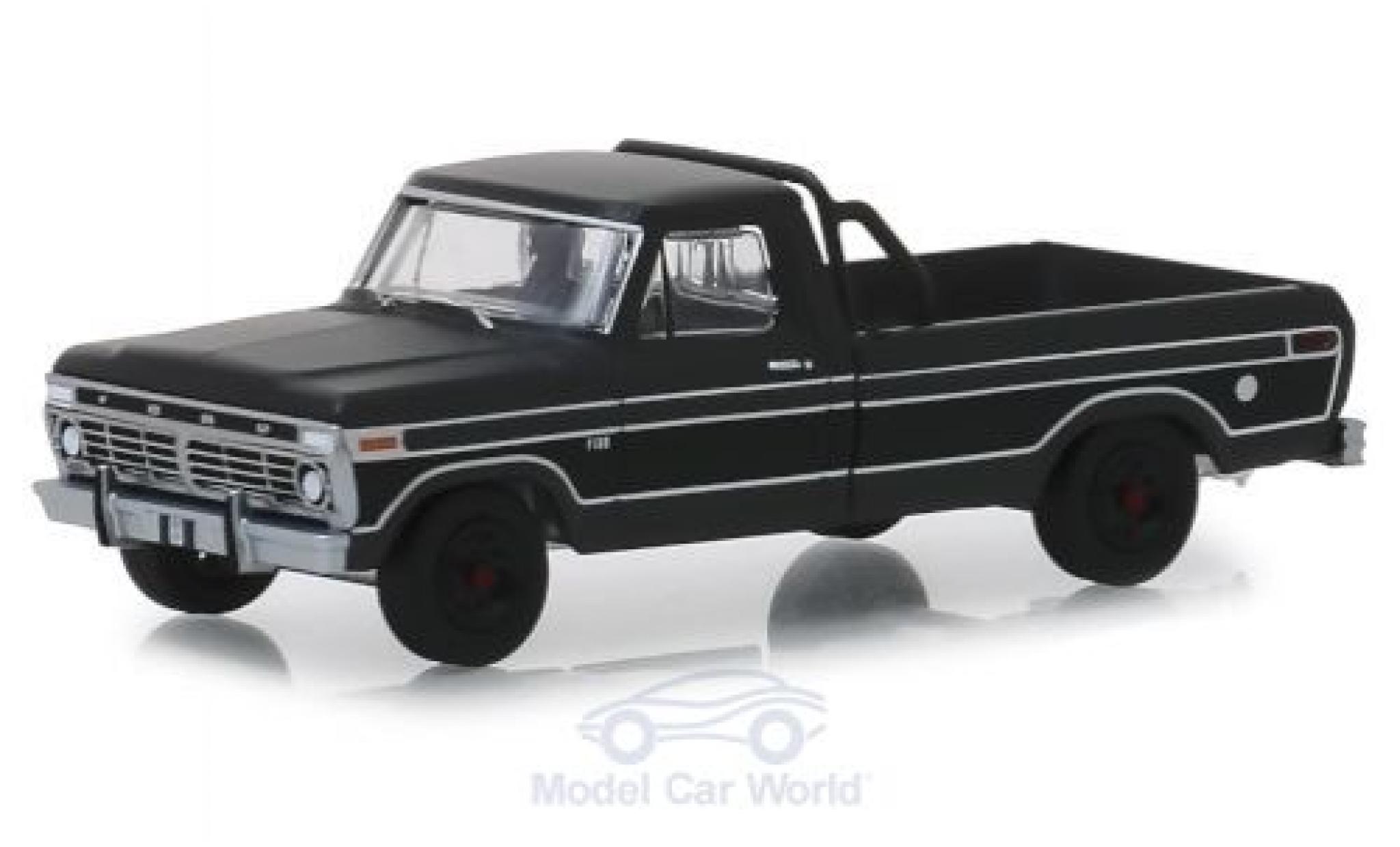 Ford F-1 1/64 Greenlight 00 zwart 1975 modelauto