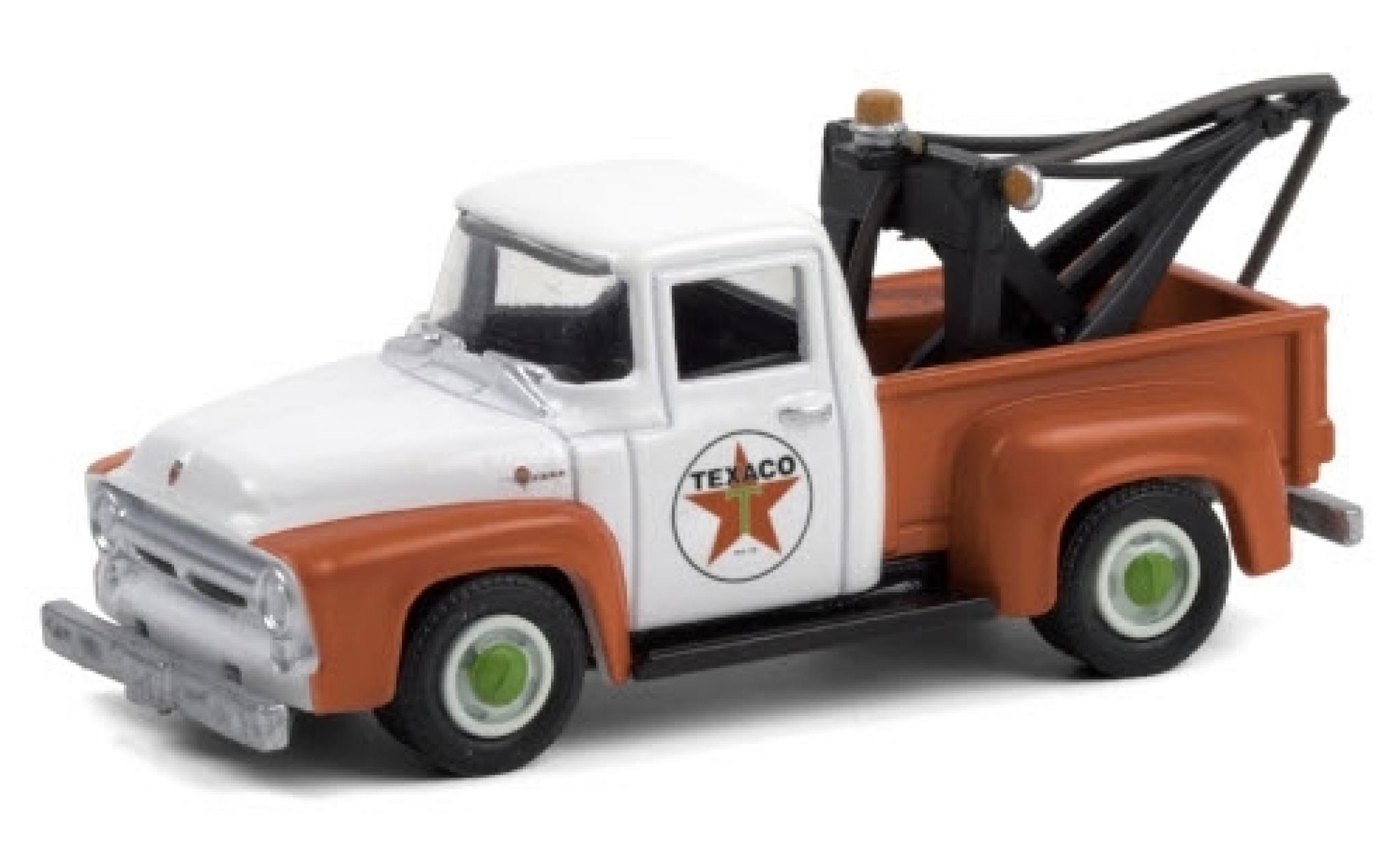 Ford F-1 1/64 Greenlight 00 Tow Truck Texaco 1956 modelauto