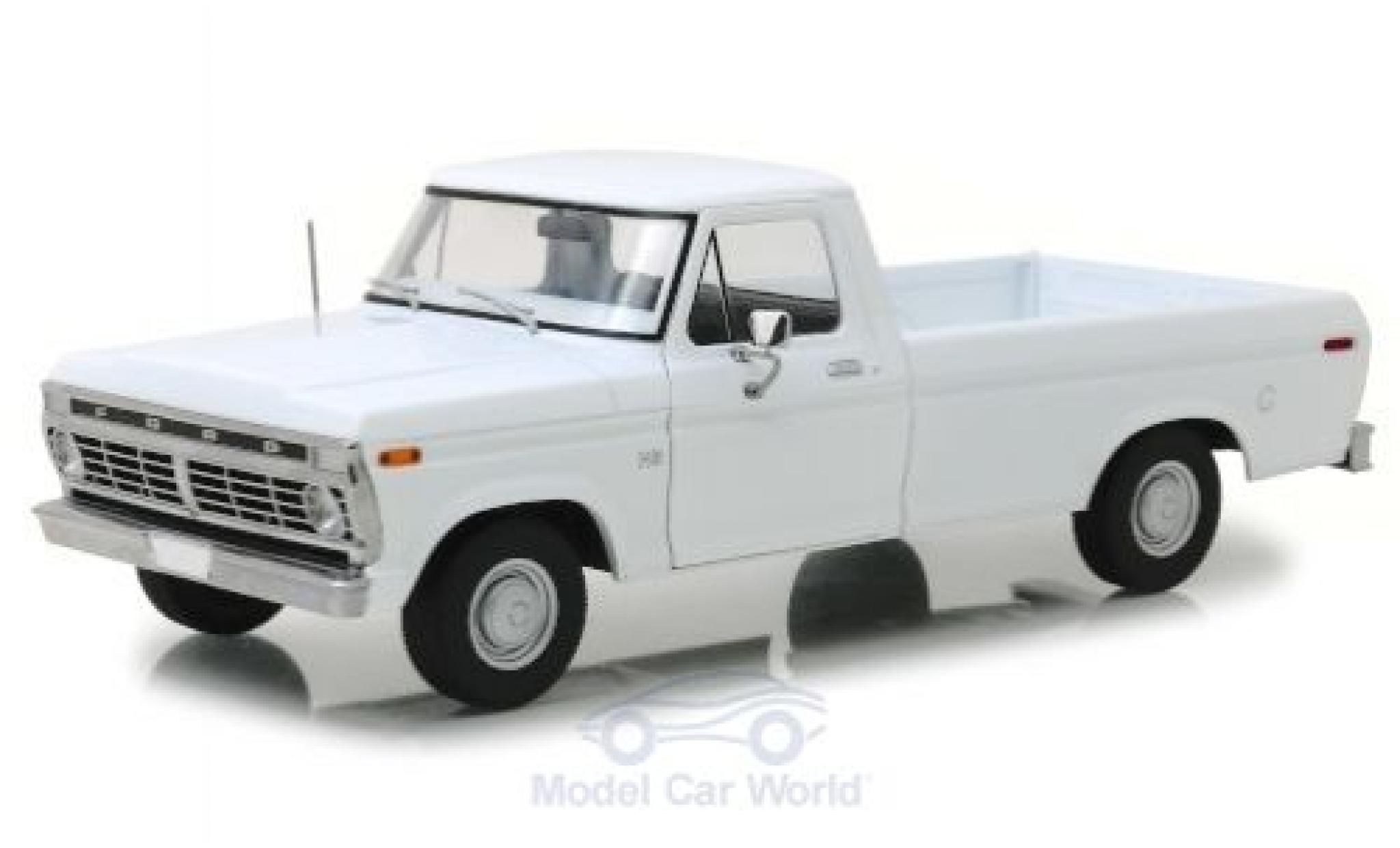 Ford F-1 1/18 Greenlight 00 wit 1973 modelauto