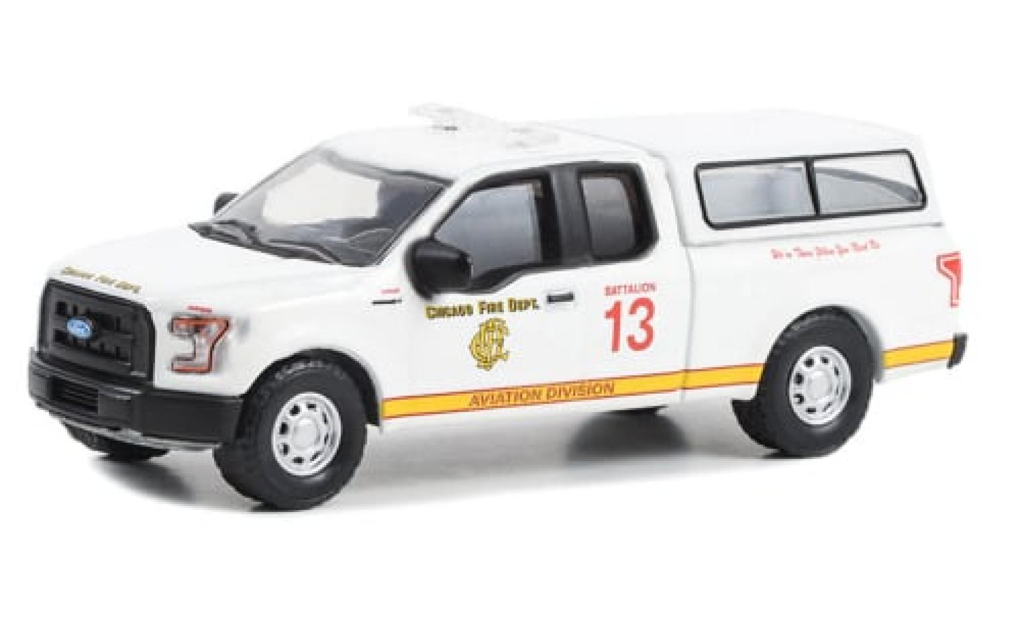 Ford F-1 1/64 Greenlight 50 Chicago Fire Department 2016 1:64 modelauto
