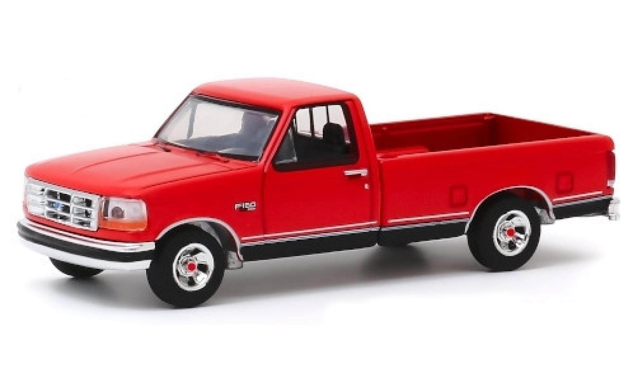 Ford F-1 1/64 Greenlight 50 rood/zwart 1992 Truck 75th Anniversaire modelauto