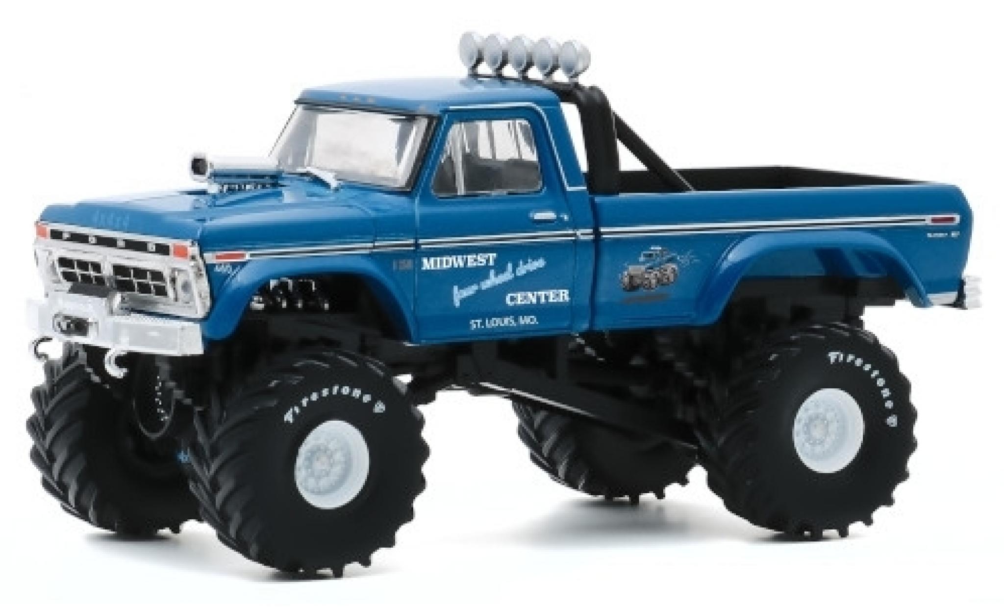 Ford F-250 1/43 Greenlight Custom Midwest Four Wheel Drive & Performance Center 1974 modelauto