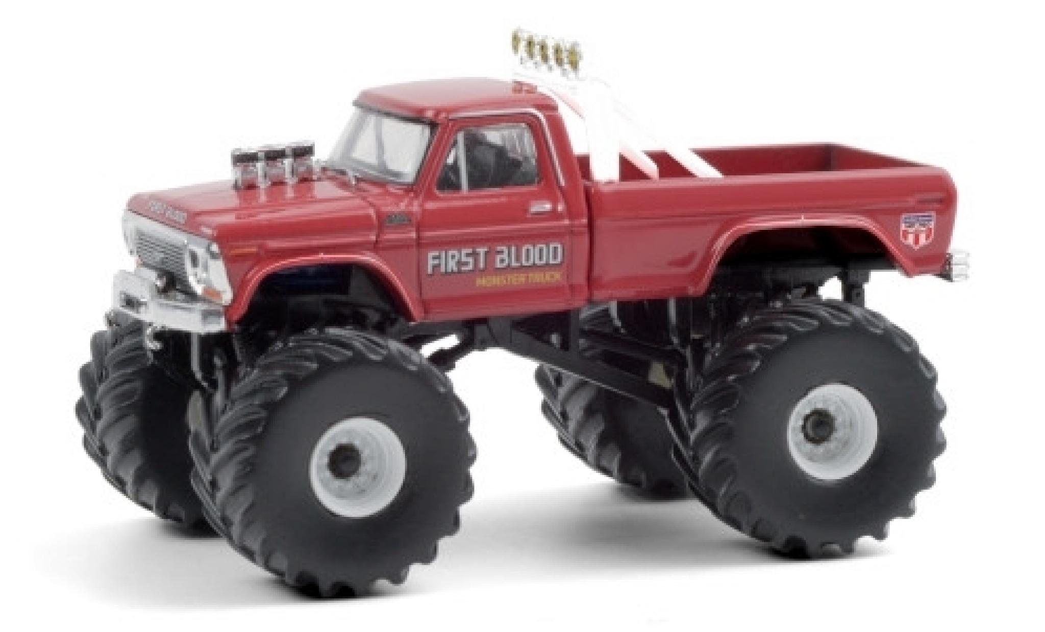 Ford F-250 1/64 Greenlight Monster Truck First Blood 1978 modelauto