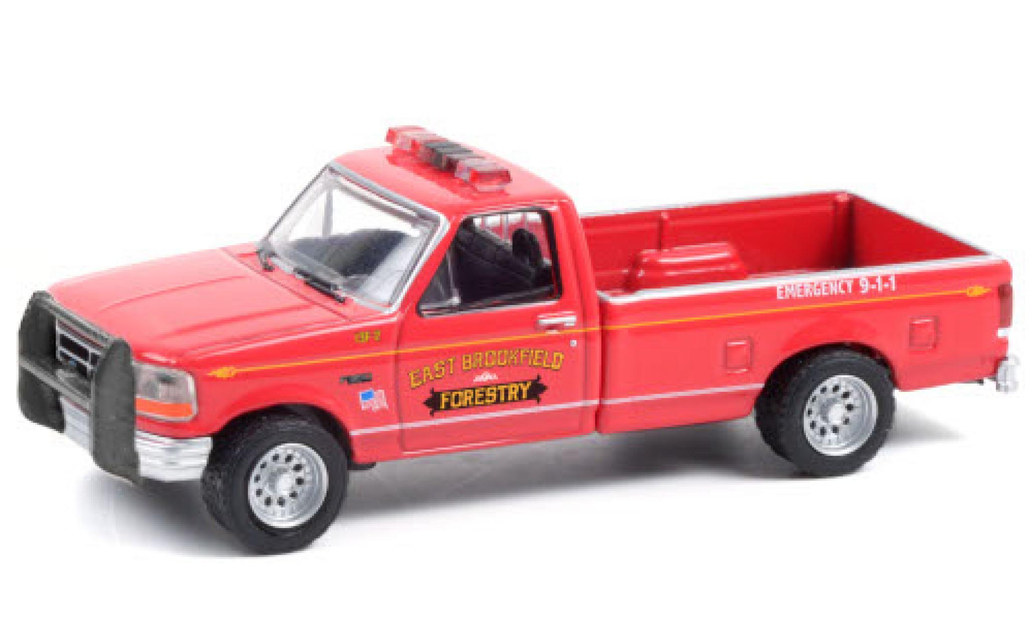 Ford F-350 1/64 Greenlight East Brookfield Forestry 1992 modelauto