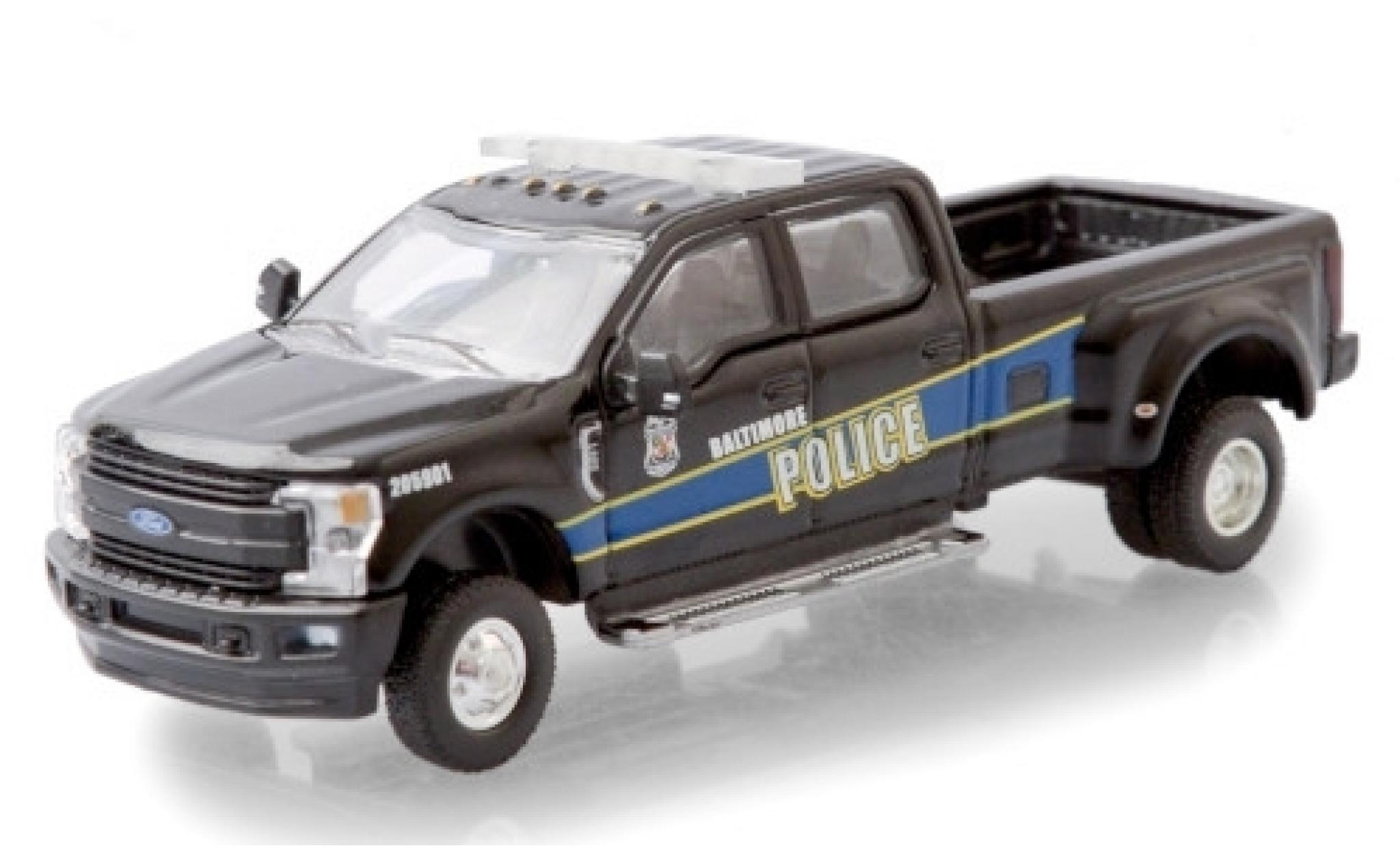 Ford F-350 1/64 Greenlight Lariat Baltimore Politie Department 2019 modelauto