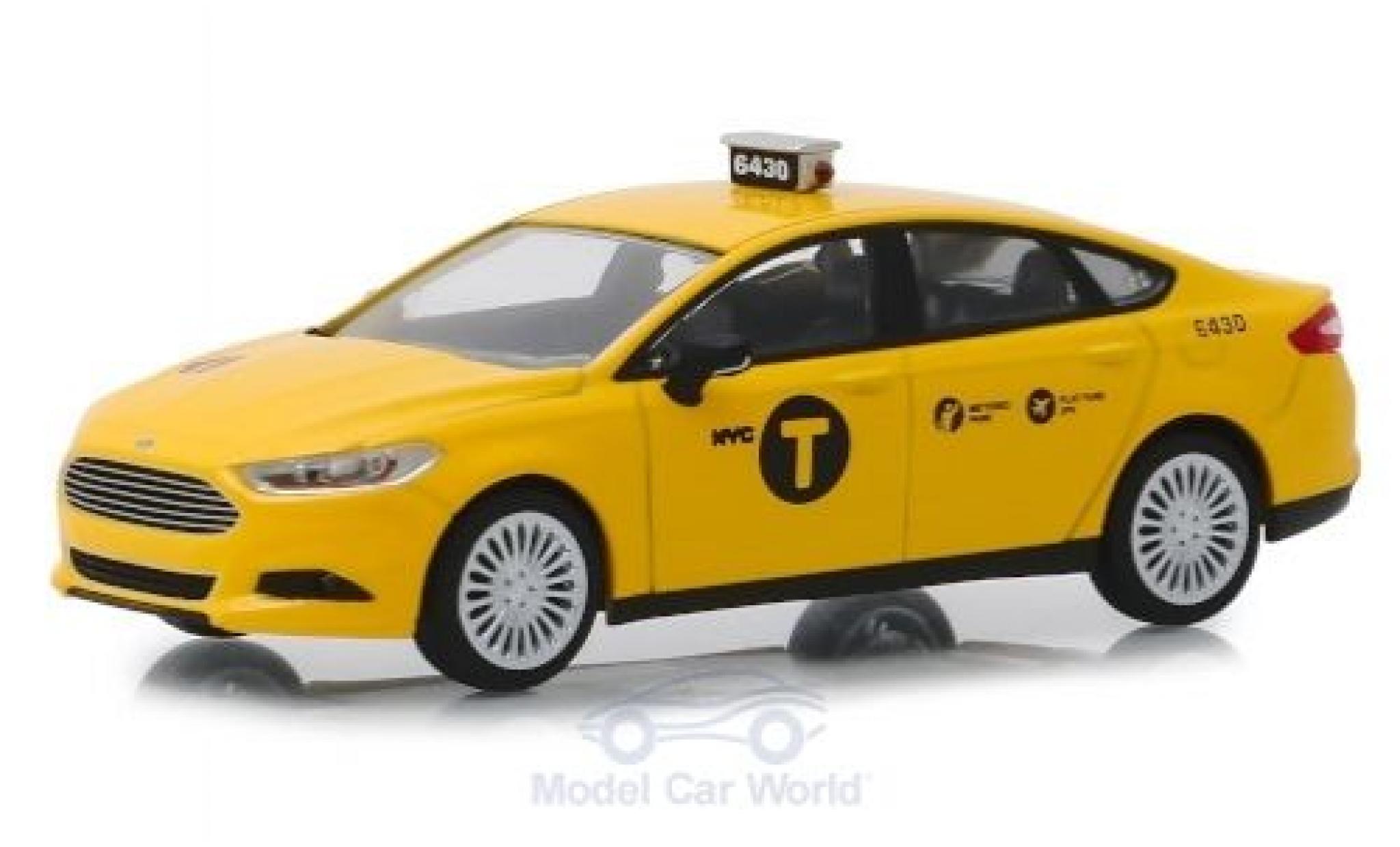 Ford Fusion 1/43 Greenlight NYC Taxi 2013 modelauto