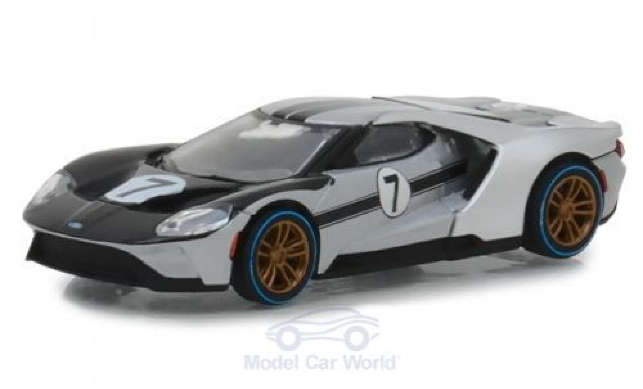Ford GT 1/64 Greenlight 2017 1966 40 MKII Tribute #7 modelauto