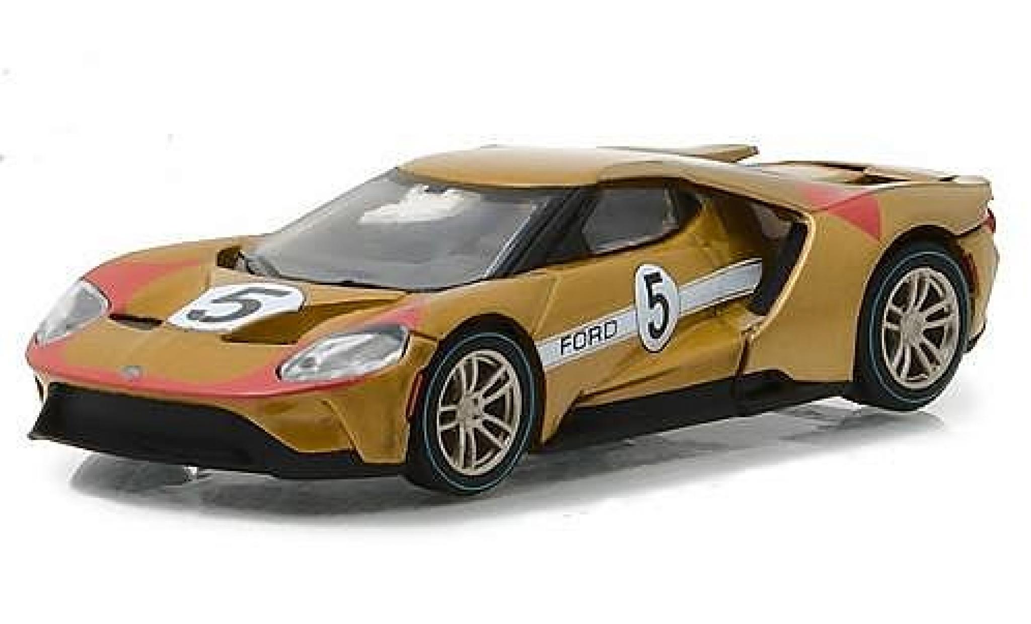 Ford GT 1/64 Greenlight metallic kupfer 2017 1966 #5 40 Mk II Tribute modelauto