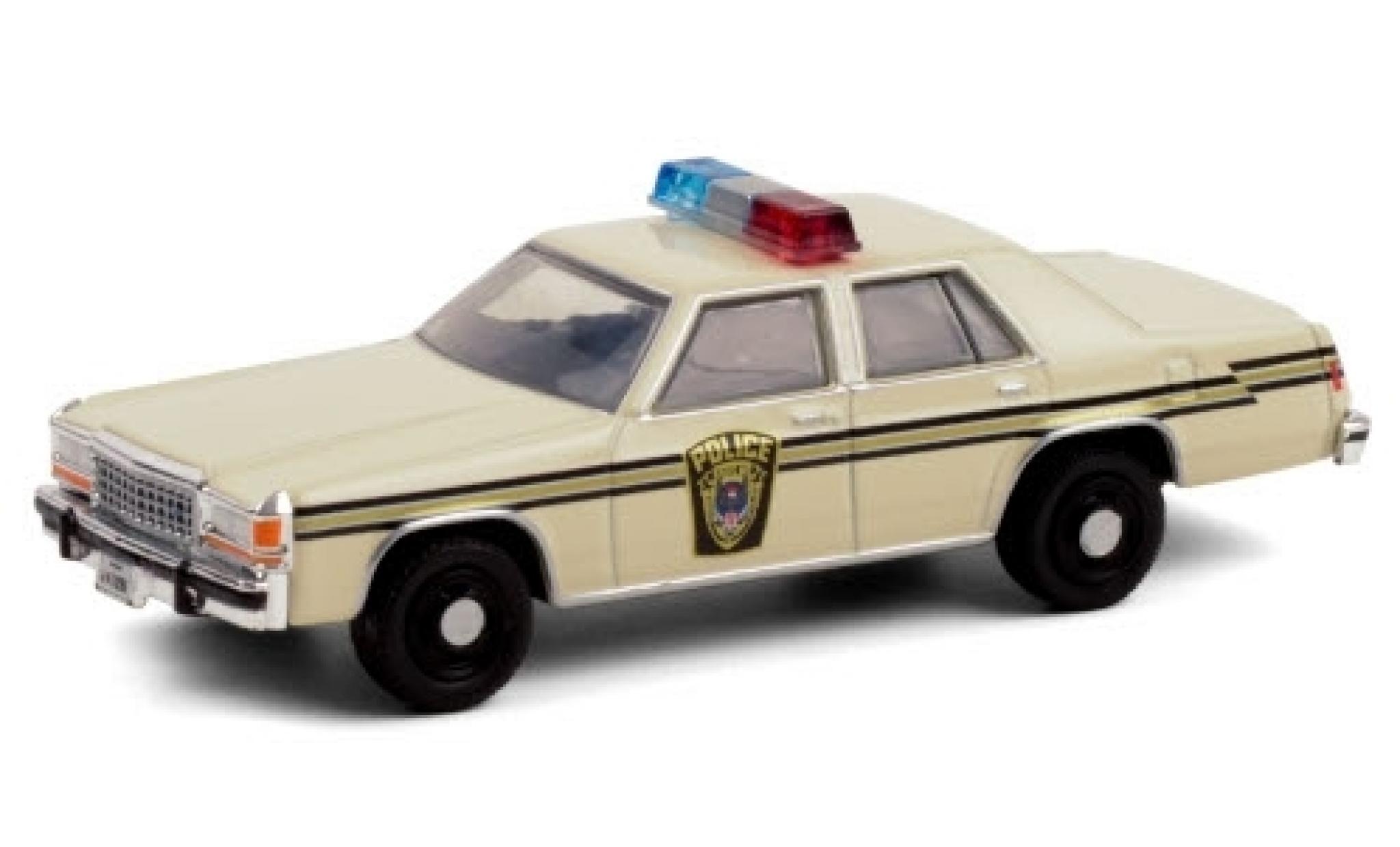 Ford LTD 1/64 Greenlight Crown Victoria Ardis MD Politie 1983 The X-Files (TV s�rie 1993-2000) Akte X modelauto
