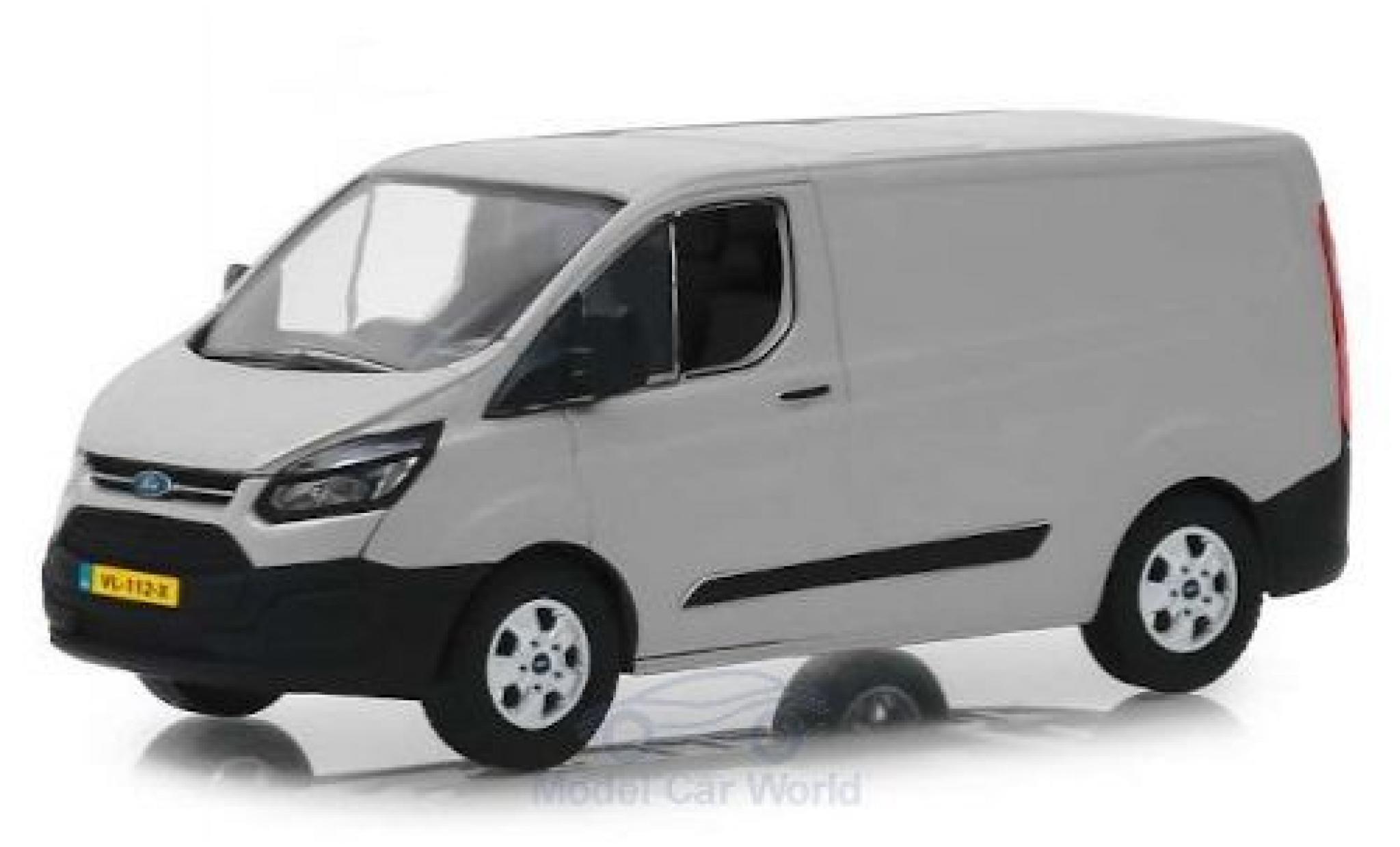 Ford Transit 1/43 Greenlight Custom (V362) grijs 2016 modelauto