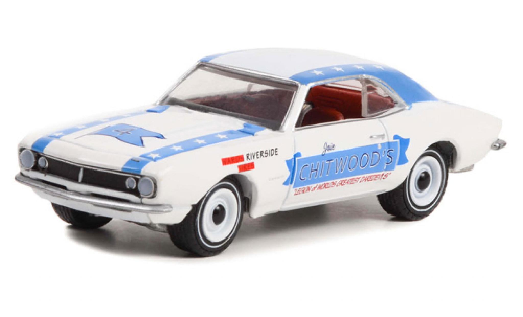Chevrolet Camaro 1/64 Greenlight Chitwoods 1967 modelauto
