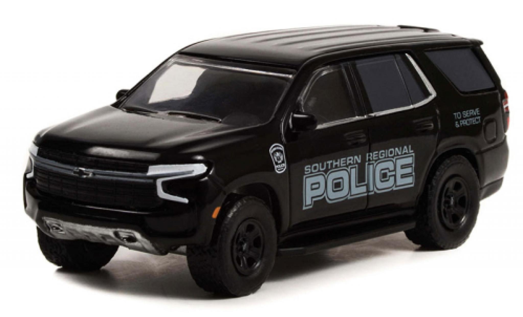 Chevrolet Tahoe 1/64 Greenlight Politie Pursuit Vehicle Southern Regional Politie Departement 2021 modelauto