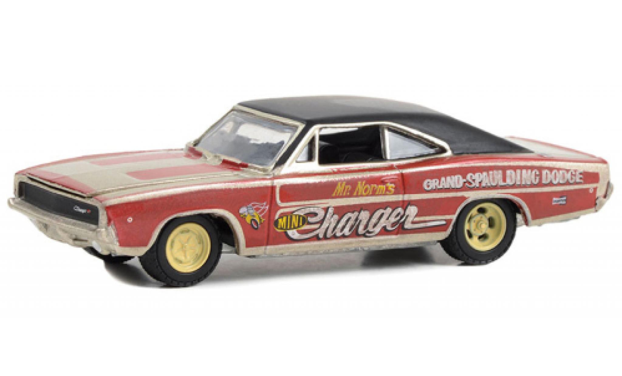 Dodge Charger 1/64 Greenlight M. Norms Mini 1968 modelauto