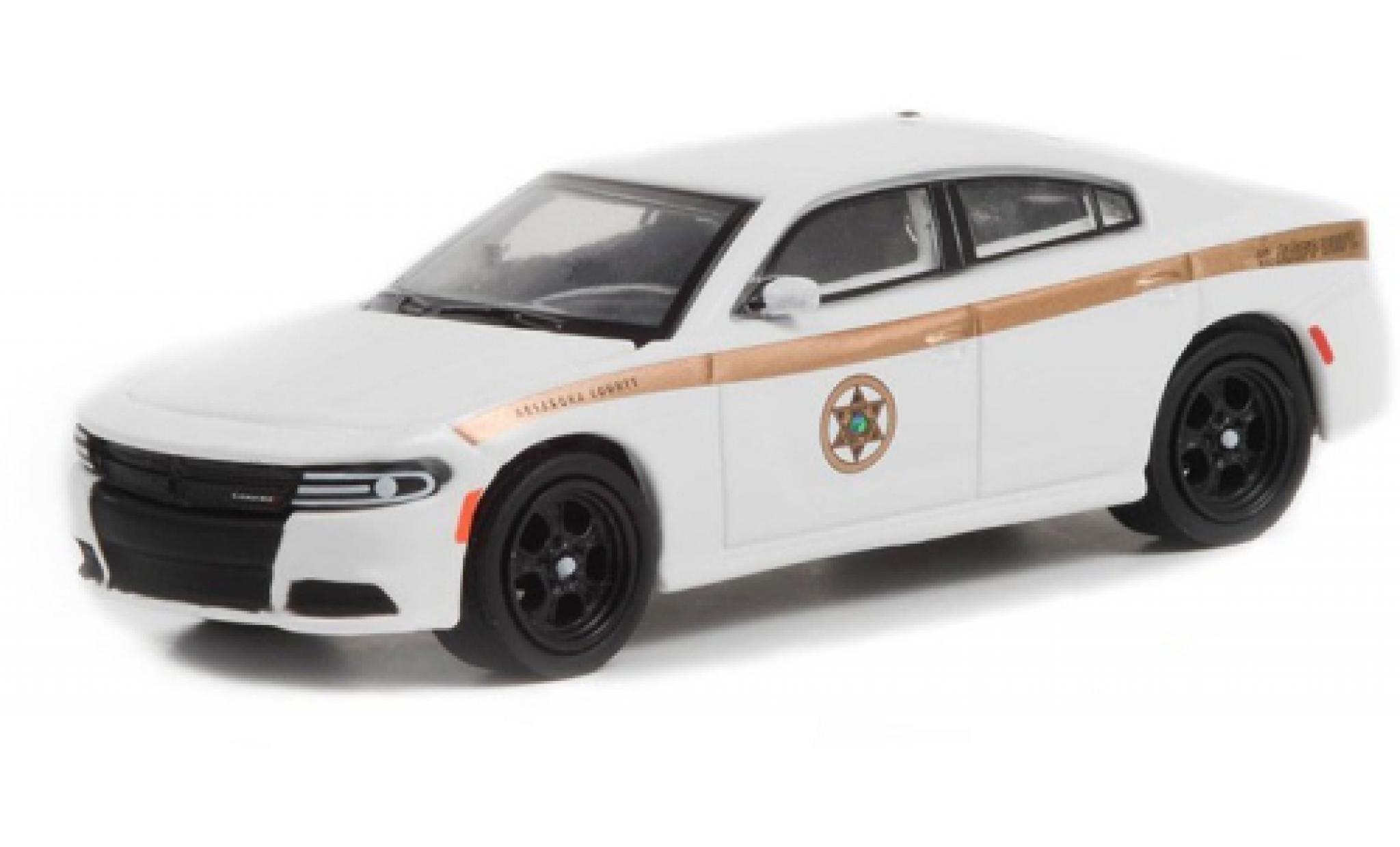 Dodge Charger 1/64 Greenlight Pursuit Absaroka County Sheriff 2015 modelauto