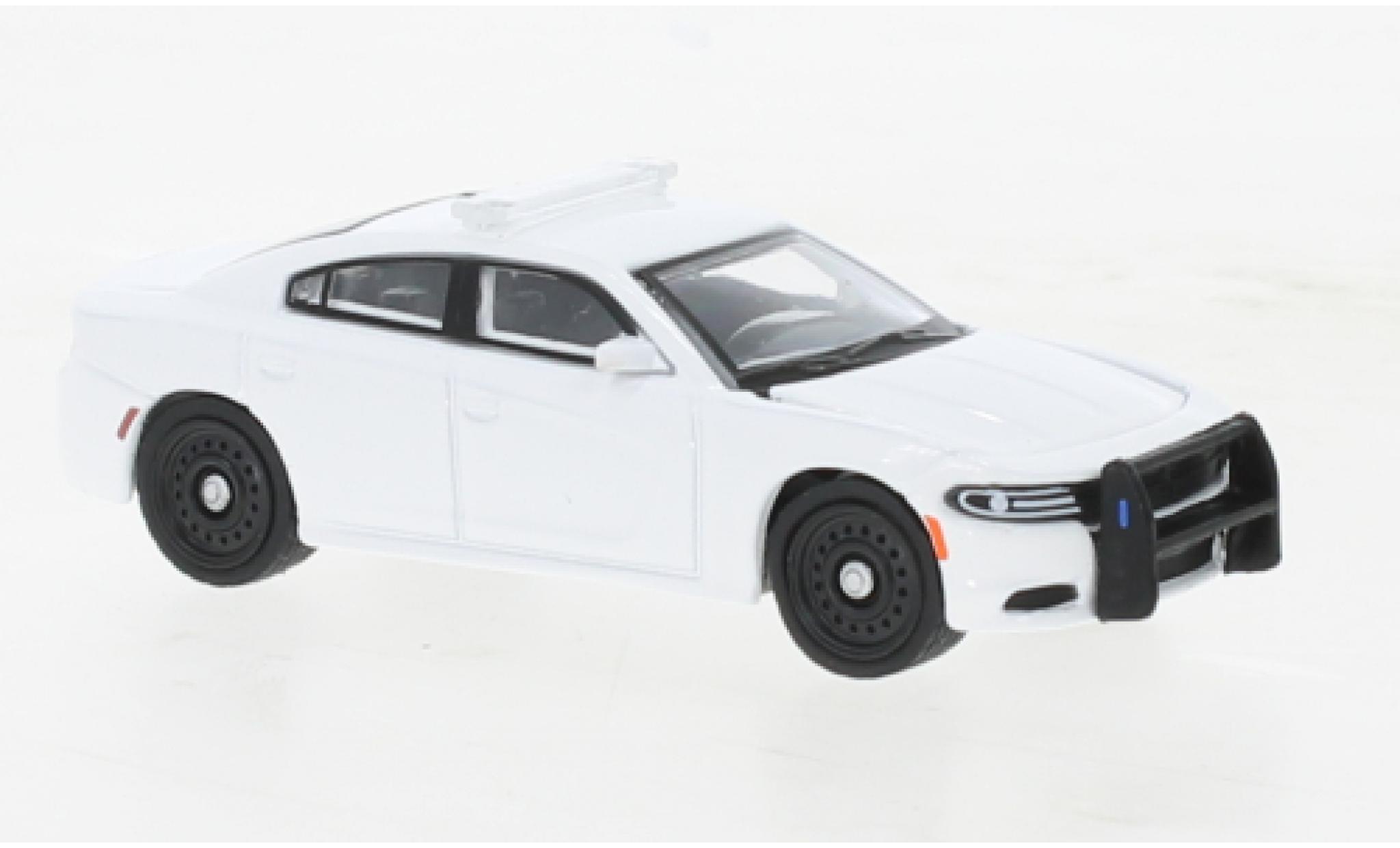 Dodge Charger 1/64 Greenlight Pursuit wit Politie (USA) 2022 modelauto