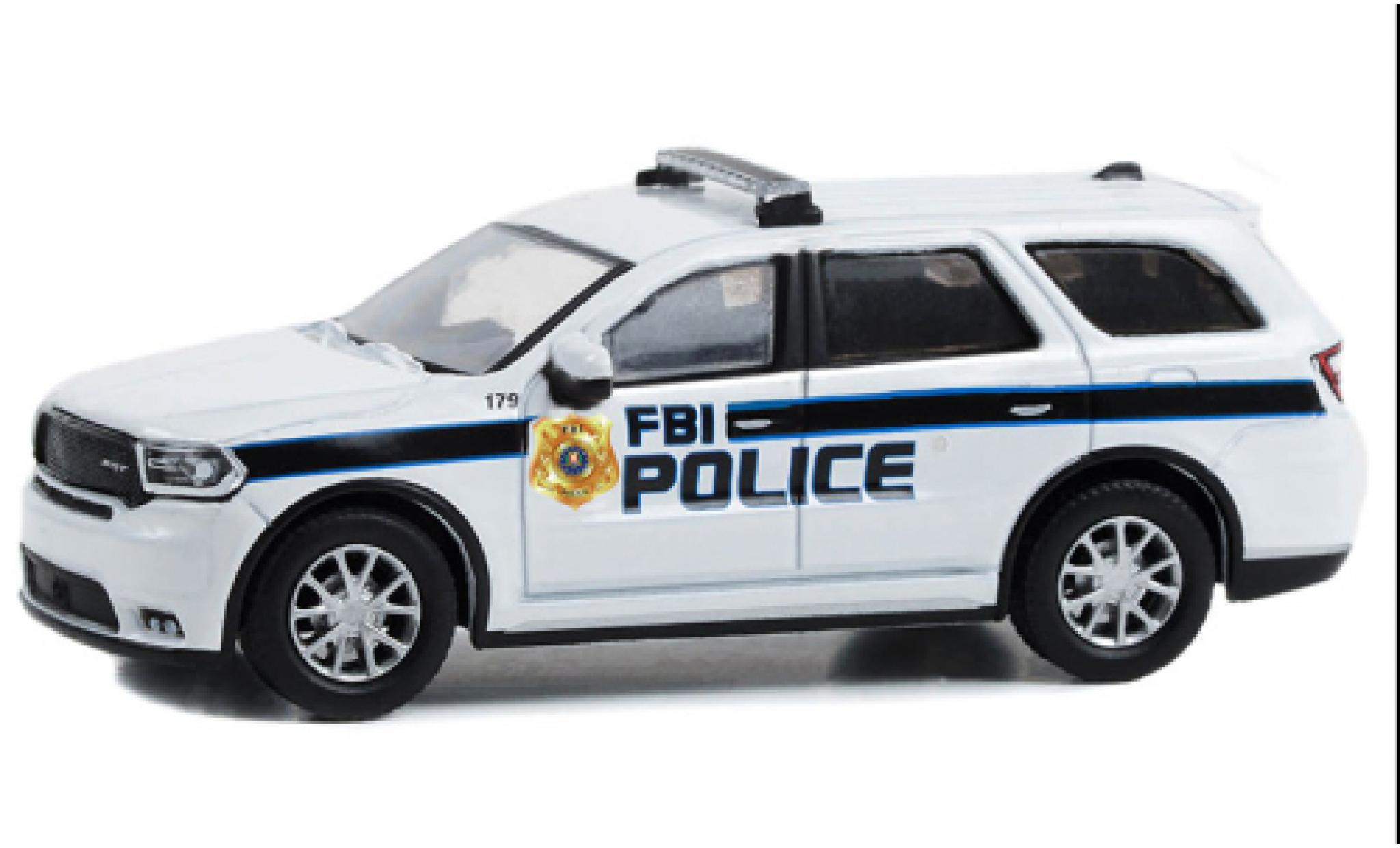 Dodge Durango 1/64 Greenlight Politie Pursuit FBI Politie 2018 modelauto