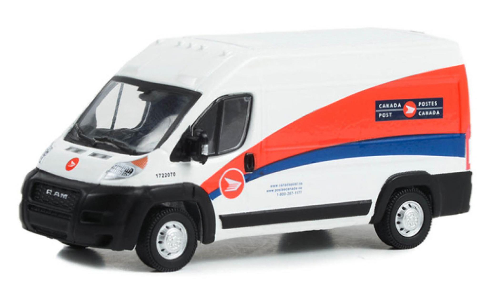 Dodge RAM 1/64 Greenlight Promaster 2500 Cargo HD Canada Post - Postes Canada 2019 modelauto