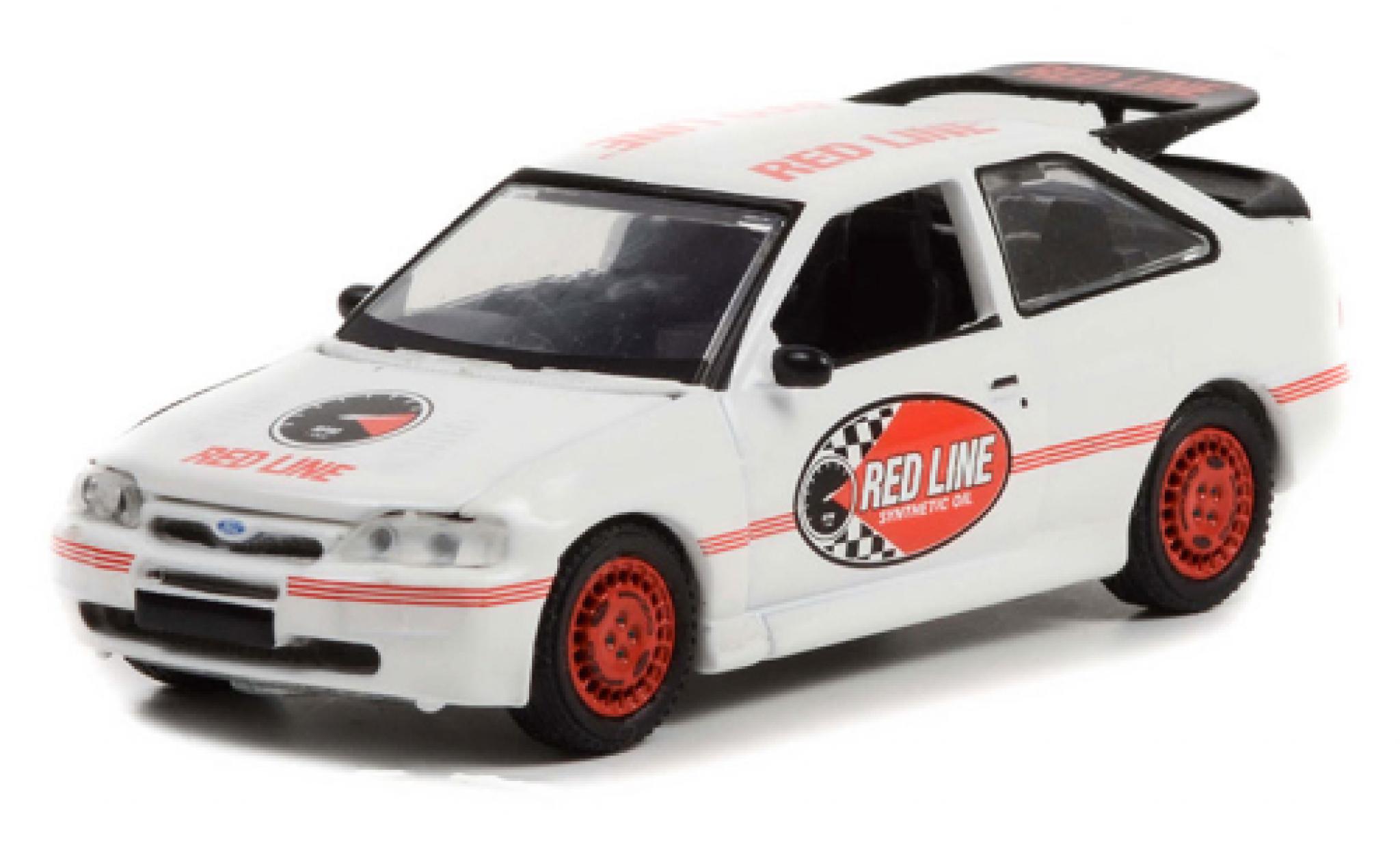Ford Escort 1/64 Greenlight RS Cosworth Red Line 1995 modelauto