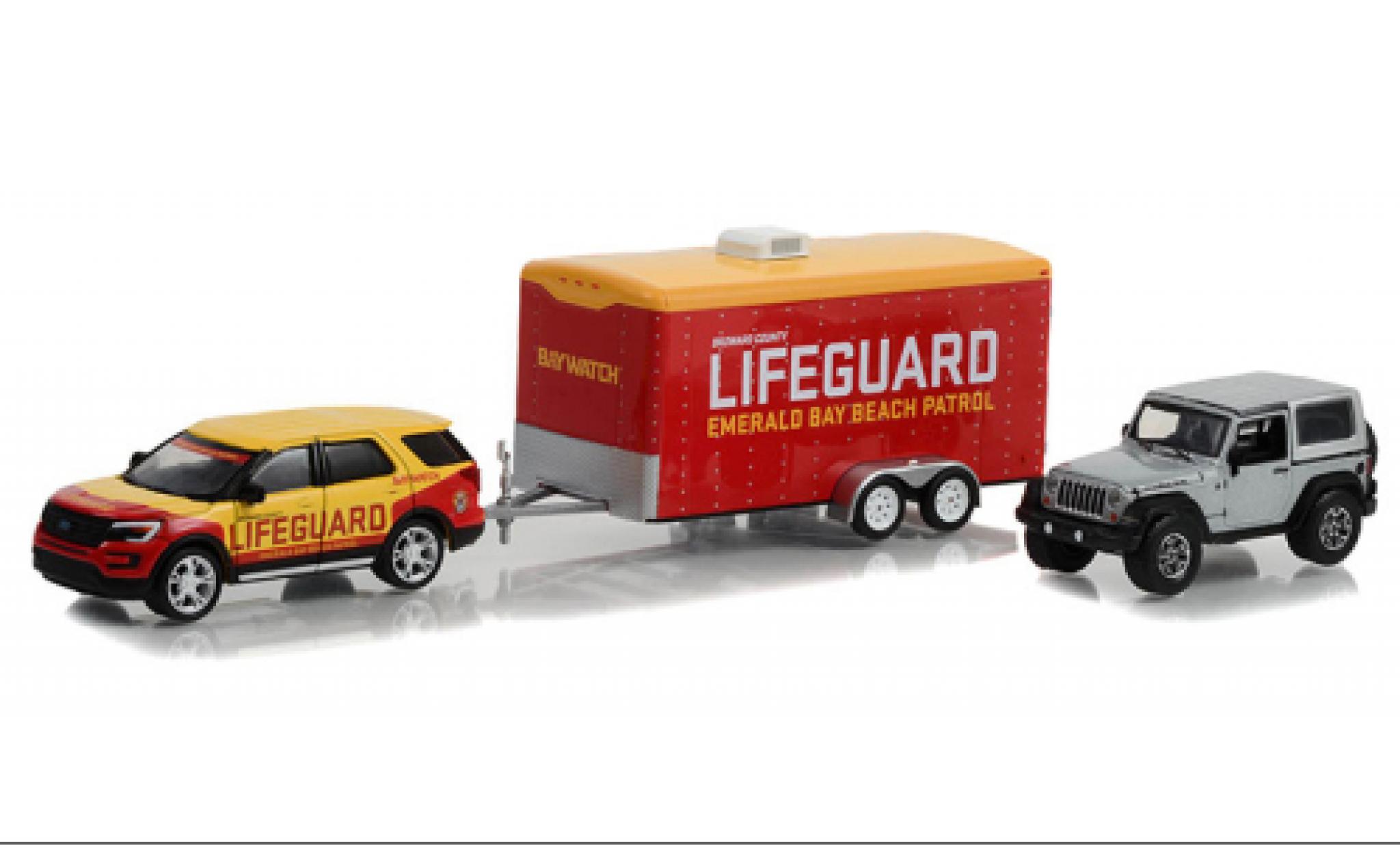 Ford Explorer 1/64 Greenlight Baywatch 2016 modelauto