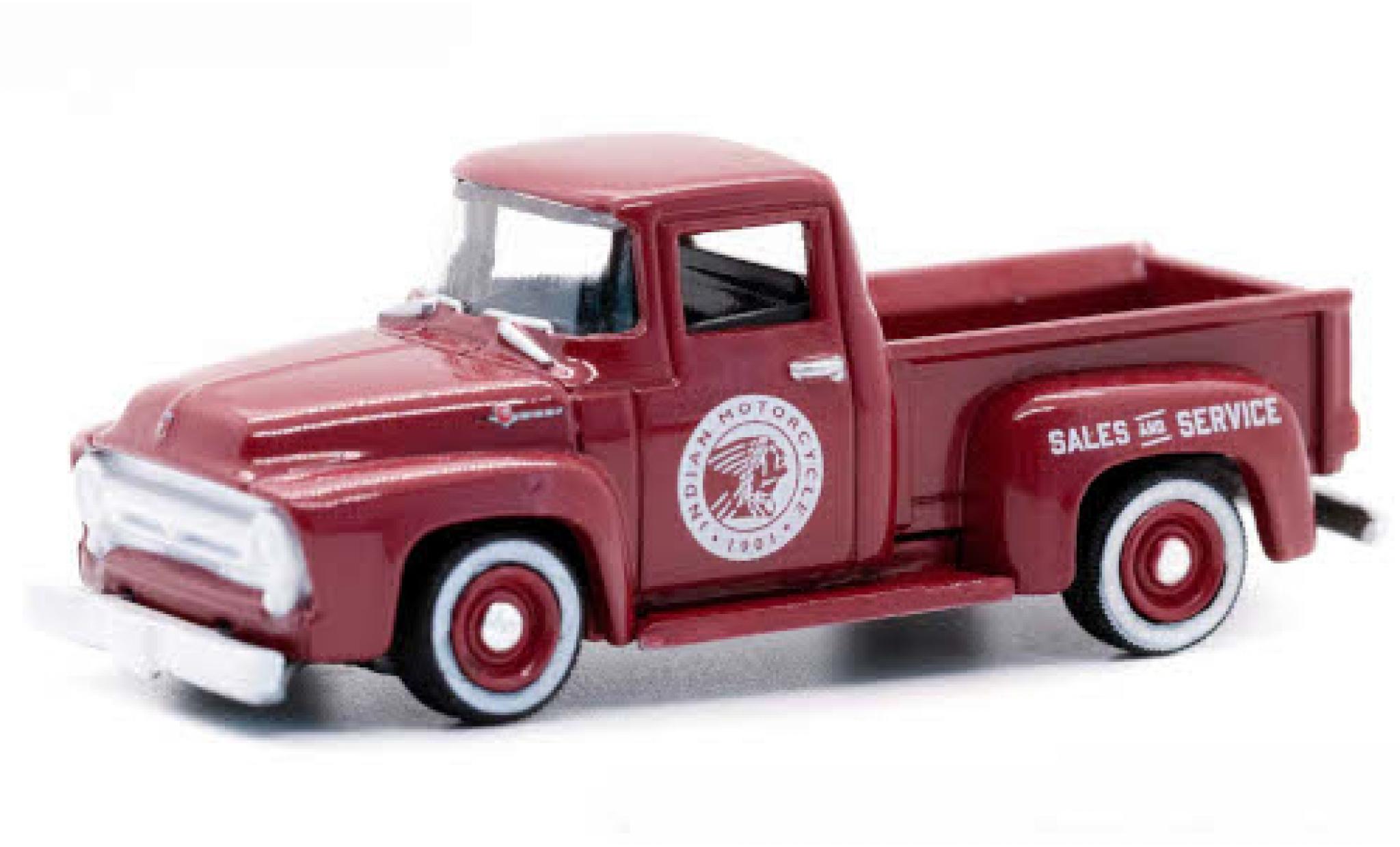 Ford F-1 1/64 Greenlight 00 Indian Motorcycle 1954 modelauto