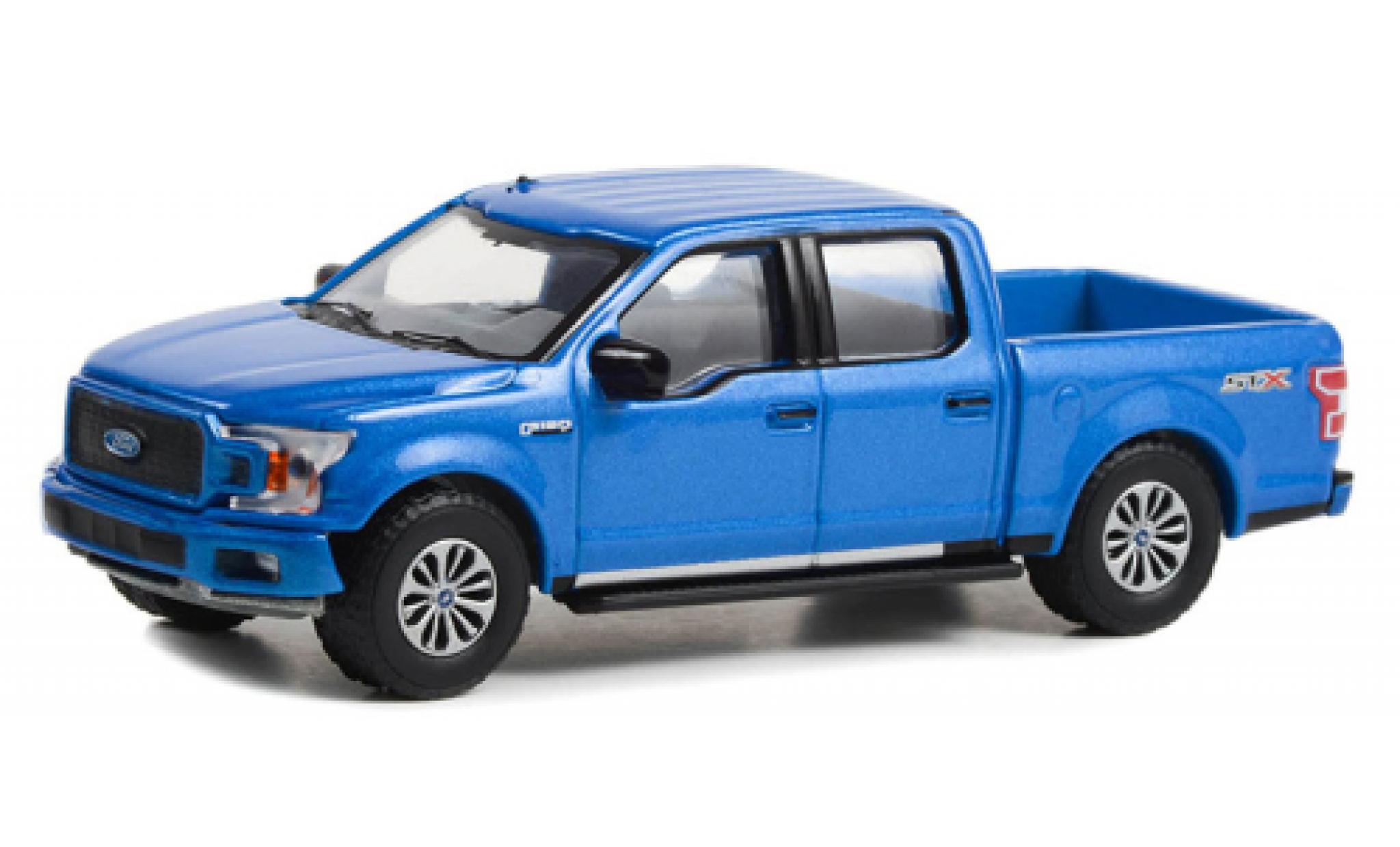 Ford F-1 1/64 Greenlight 50 XL blauw 2020 modelauto