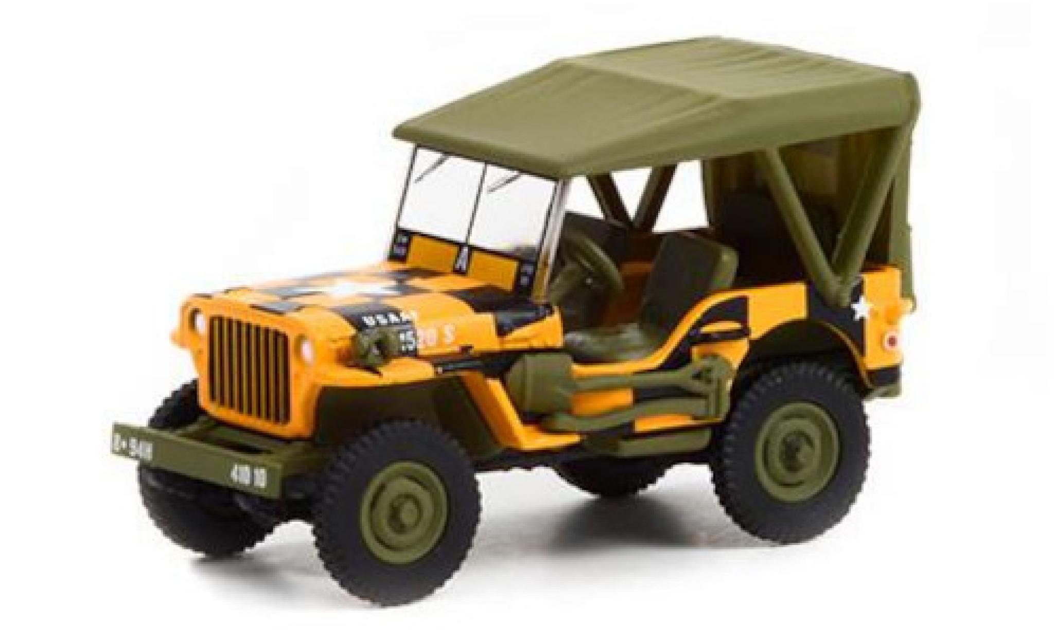 Jeep Willys 1/64 Greenlight MB US Army 1943 modelauto