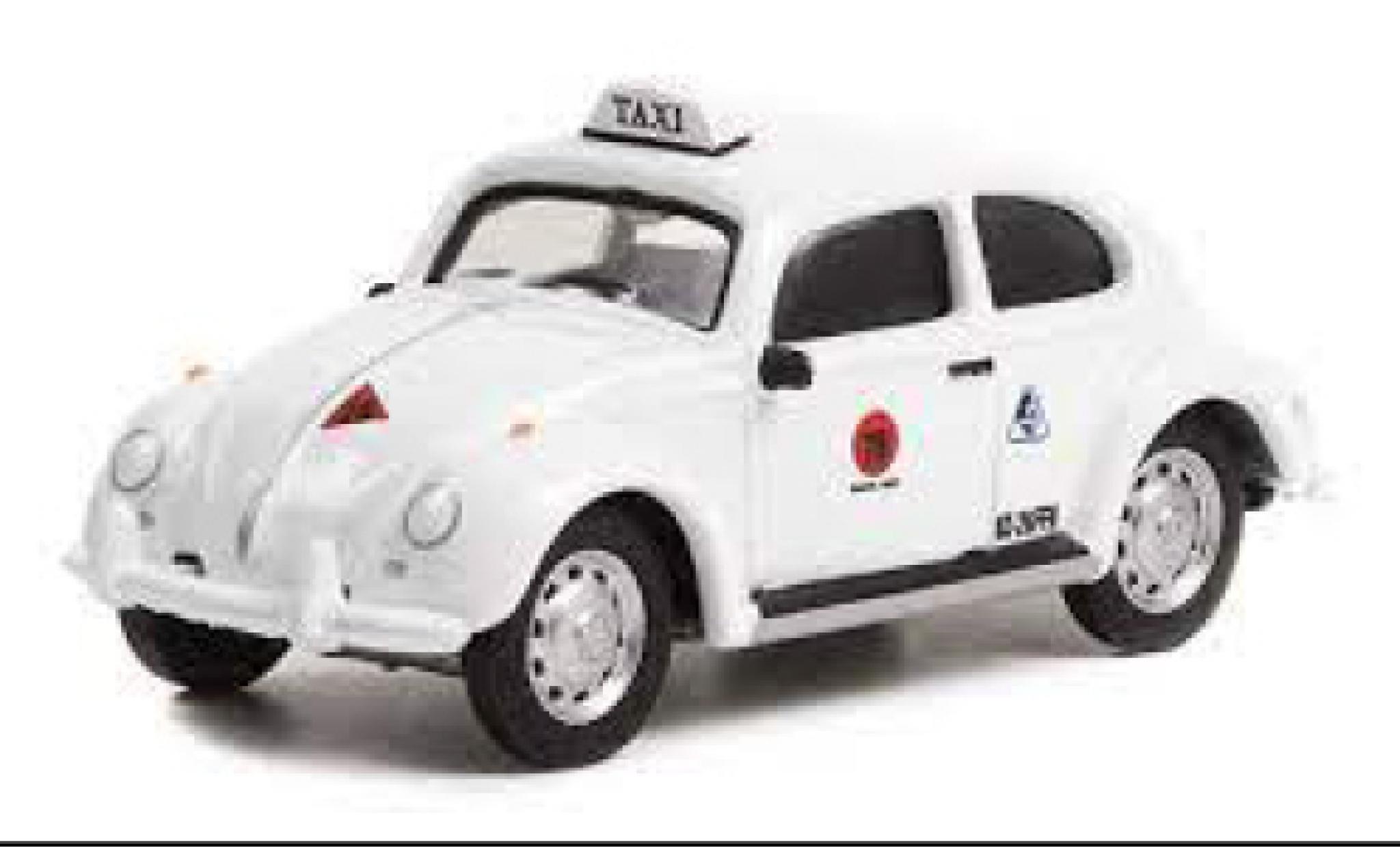 Volkswagen Beetle 1/64 Greenlight Taxi Taxco Mexico modelauto