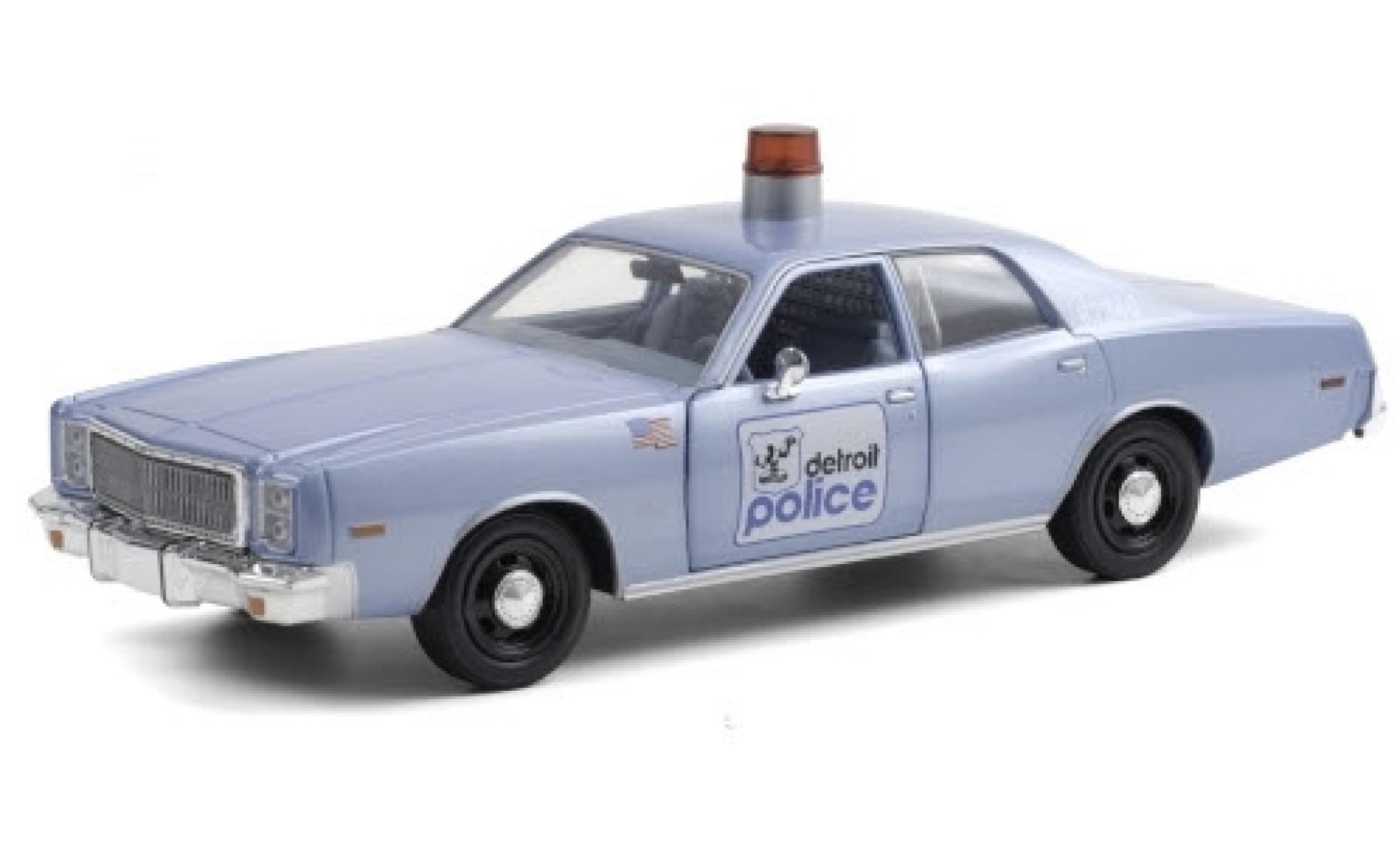 Plymouth Fury 1/24 Greenlight Detroit Politie 1977 Beverly Hills Cop (1984) modelauto