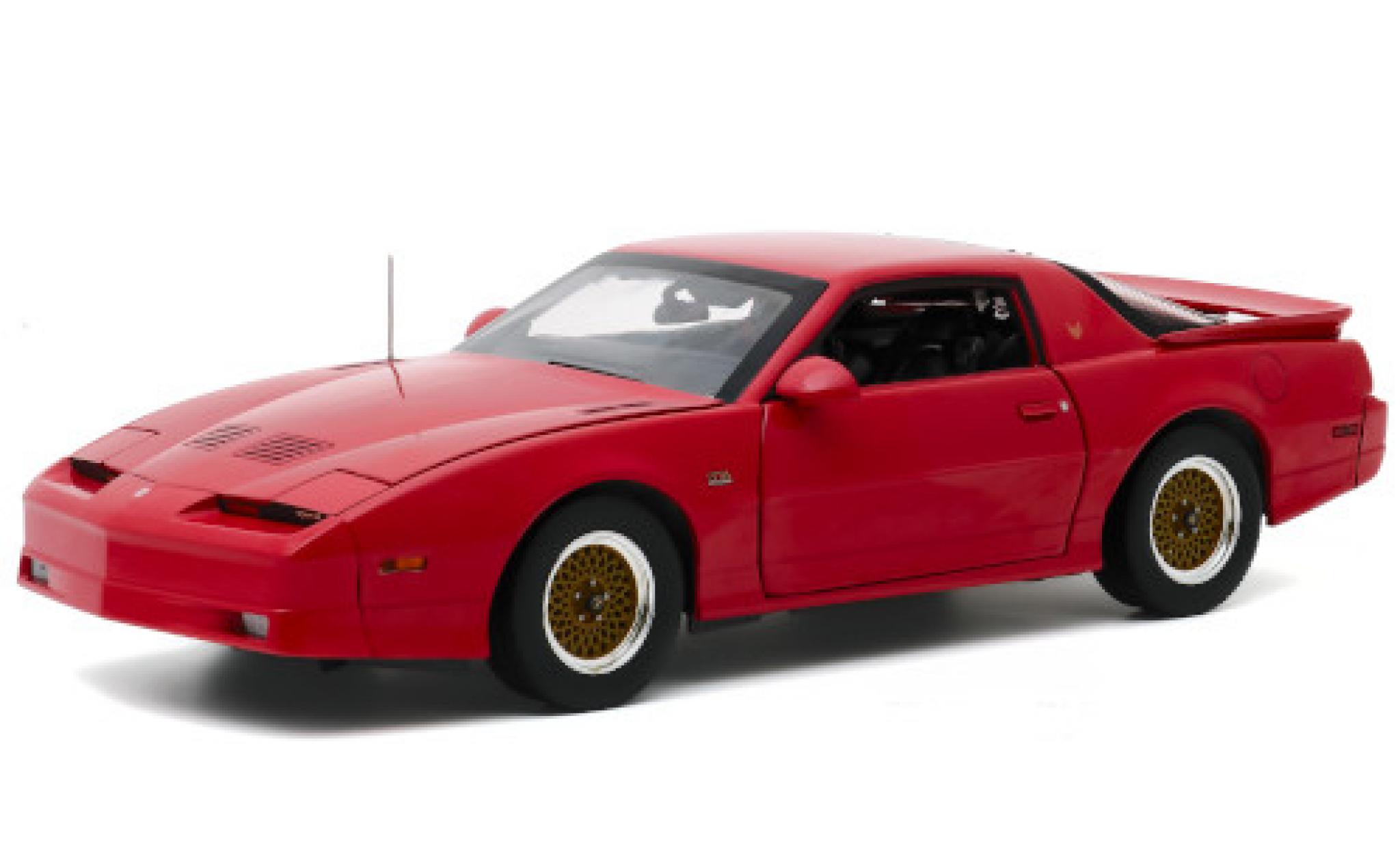 Pontiac Firebird 1/18 Greenlight GTA rood 1988 modelauto