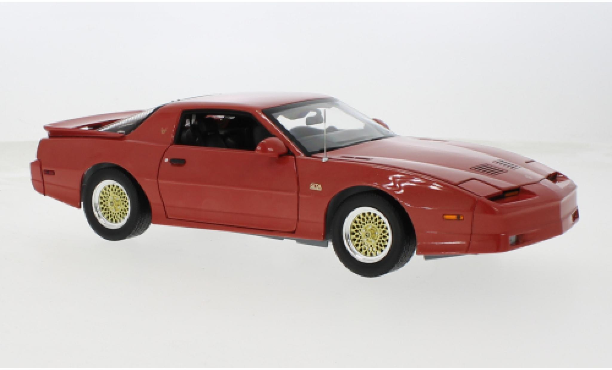 Pontiac Firebird 1/18 Greenlight Trans Am GTA rood 1988 1:18 modelauto