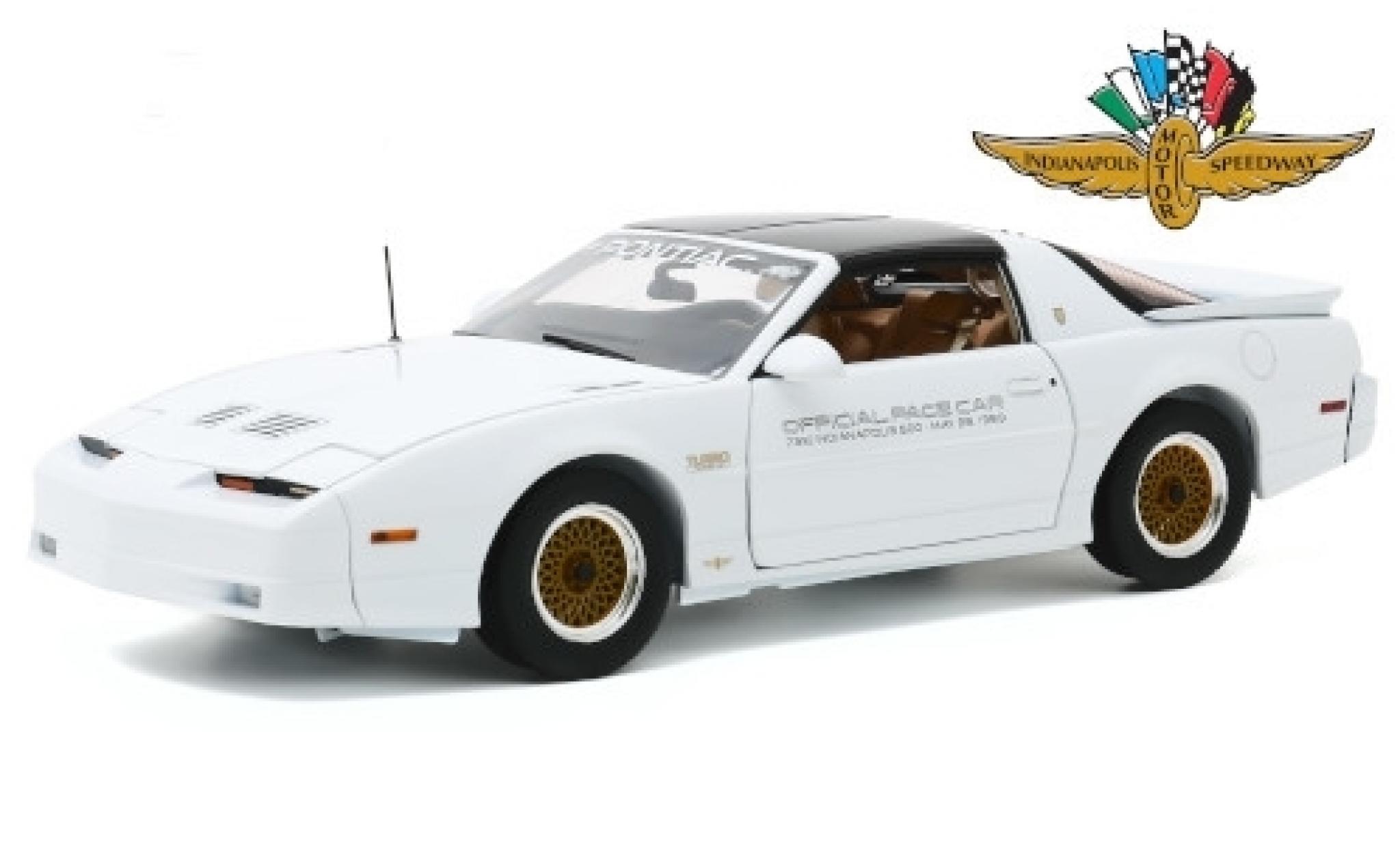 Pontiac Firebird 1/18 Greenlight Turbo Trans Am Official Pace Car 1989 73rd Indianapolis 500 modelauto