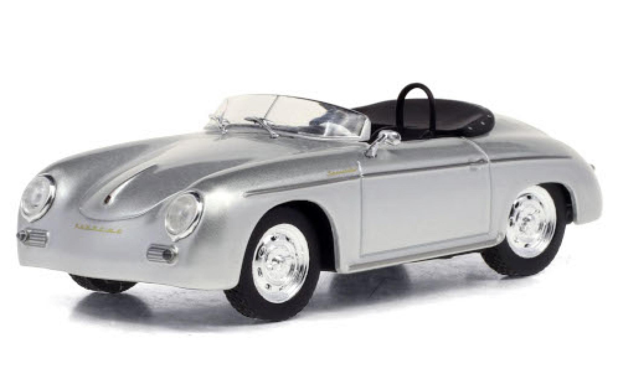 Porsche 356 1/43 Greenlight Speedster Super grijs 1958 modelauto