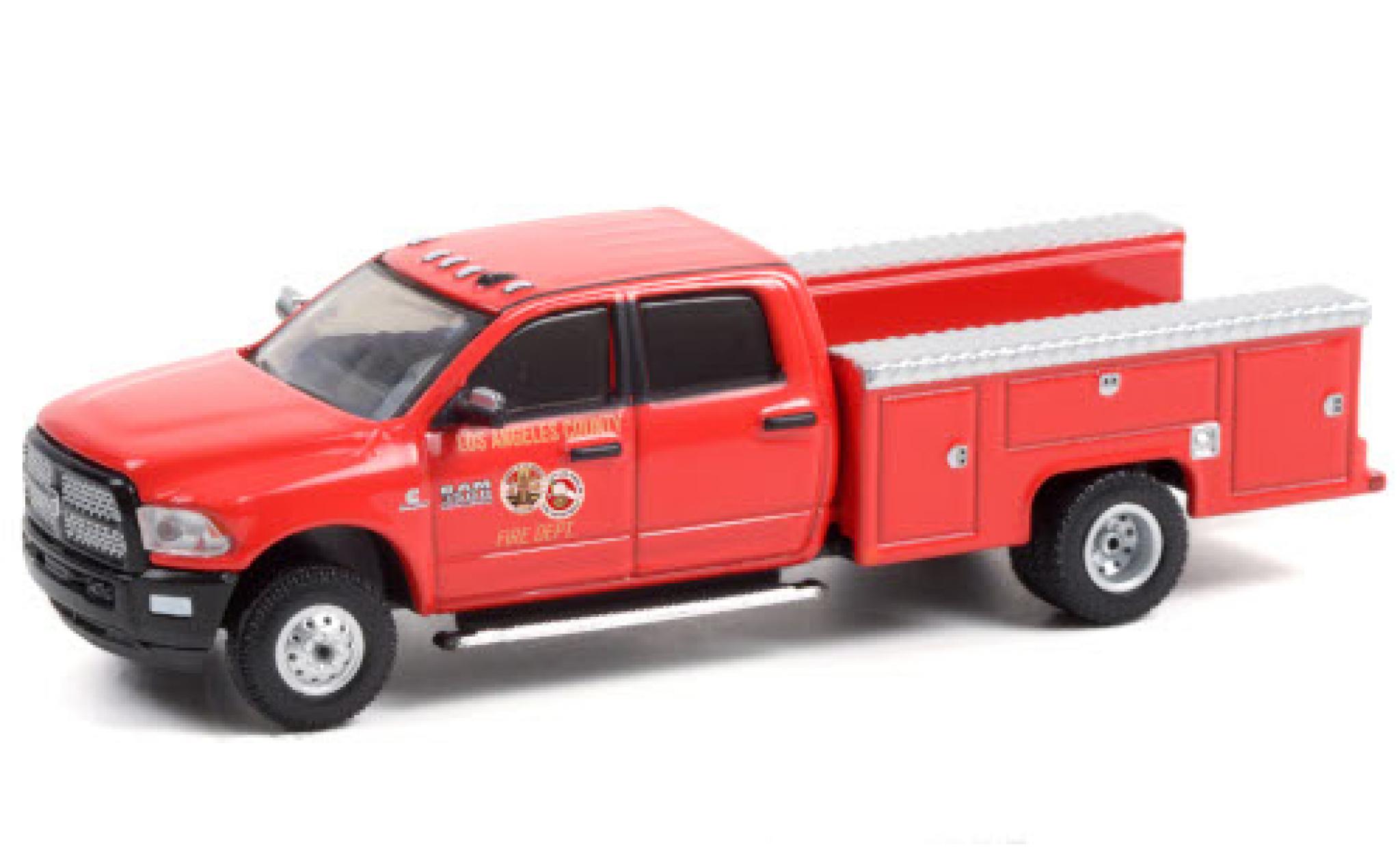 RAM 3 1/64 Greenlight 500 Dually Los Angeles County Fire Dept. 2017 modelauto