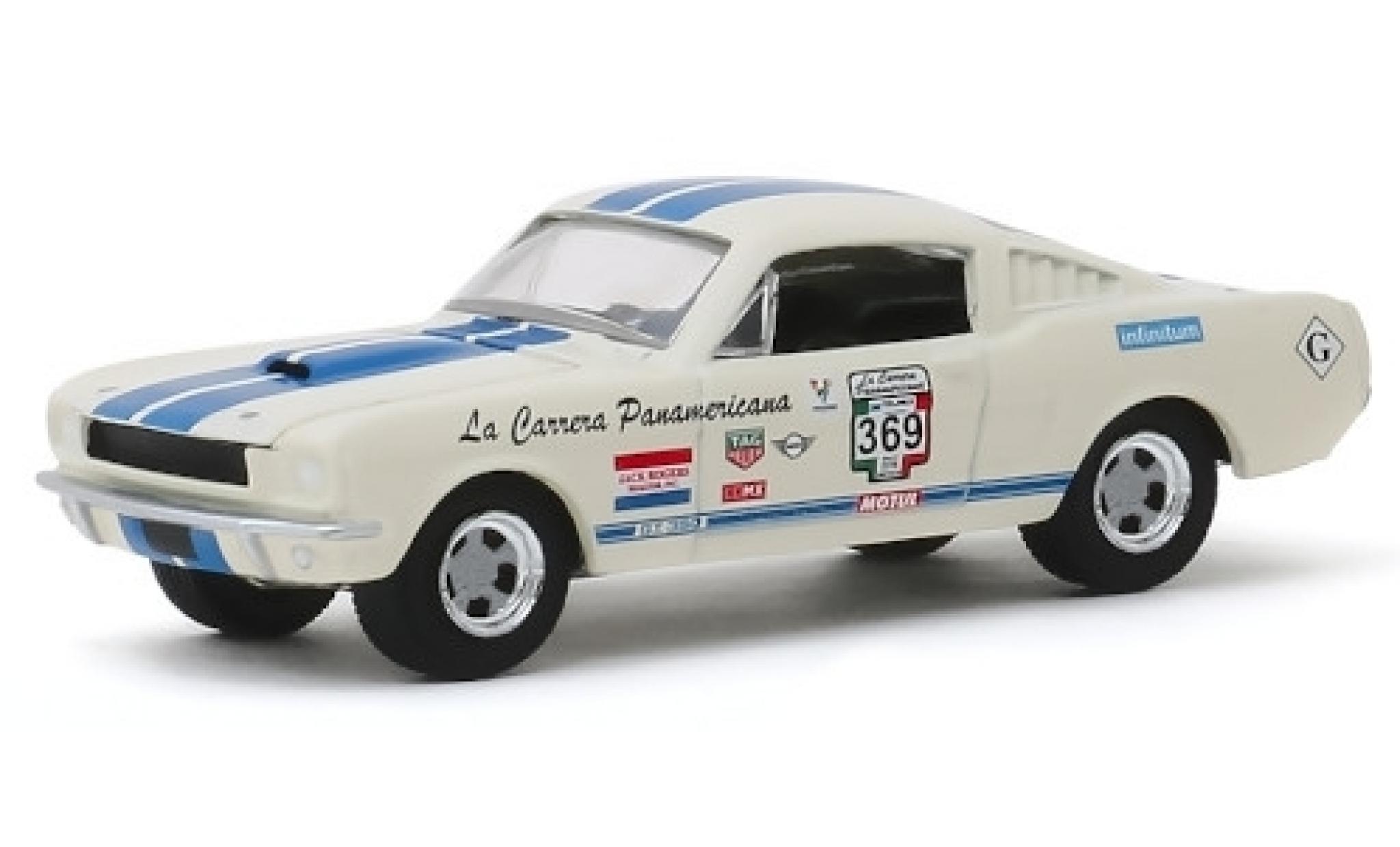 Shelby GT 1/64 Greenlight 350 No.369 Carrera Panamericana 1965 modelauto