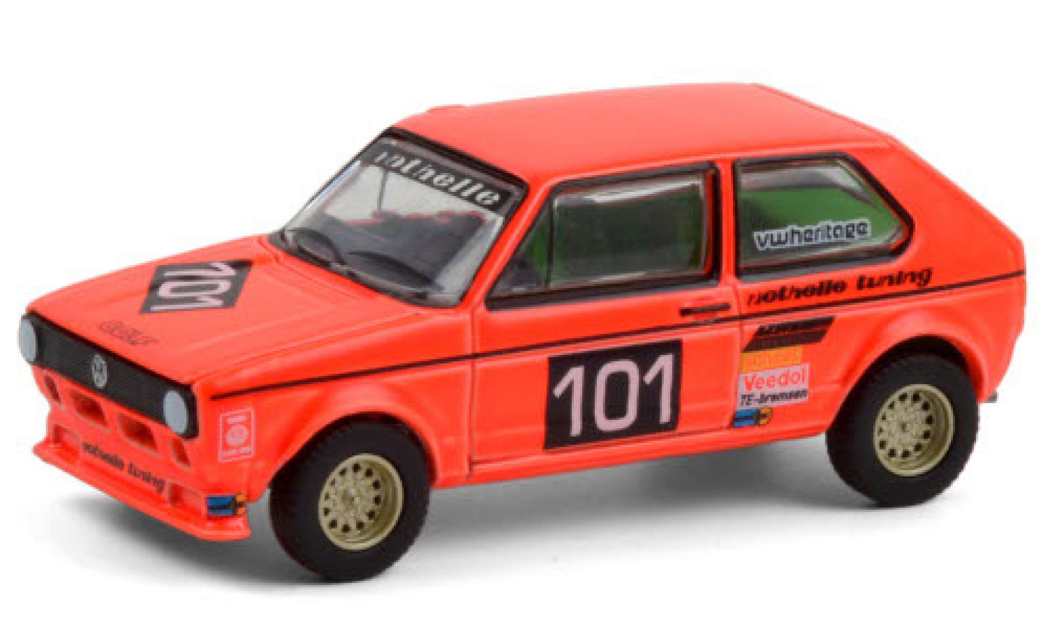 Volkswagen Golf 1/64 Greenlight I Gr.2 No.101 Note Tuning Hockenheim 1975 modelauto