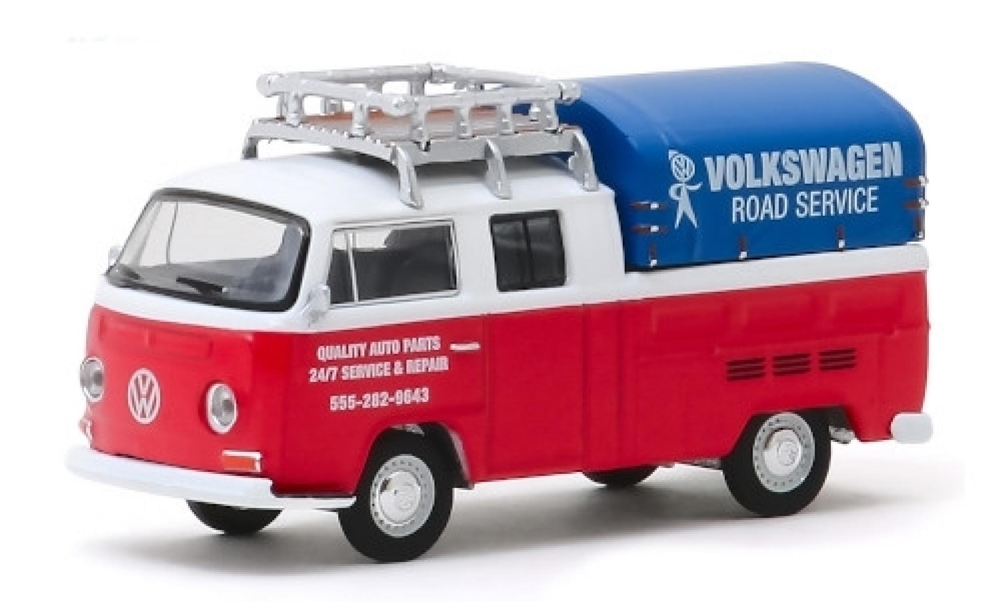 Volkswagen T2 1/64 Greenlight DoKa Road Service 1976 modelauto