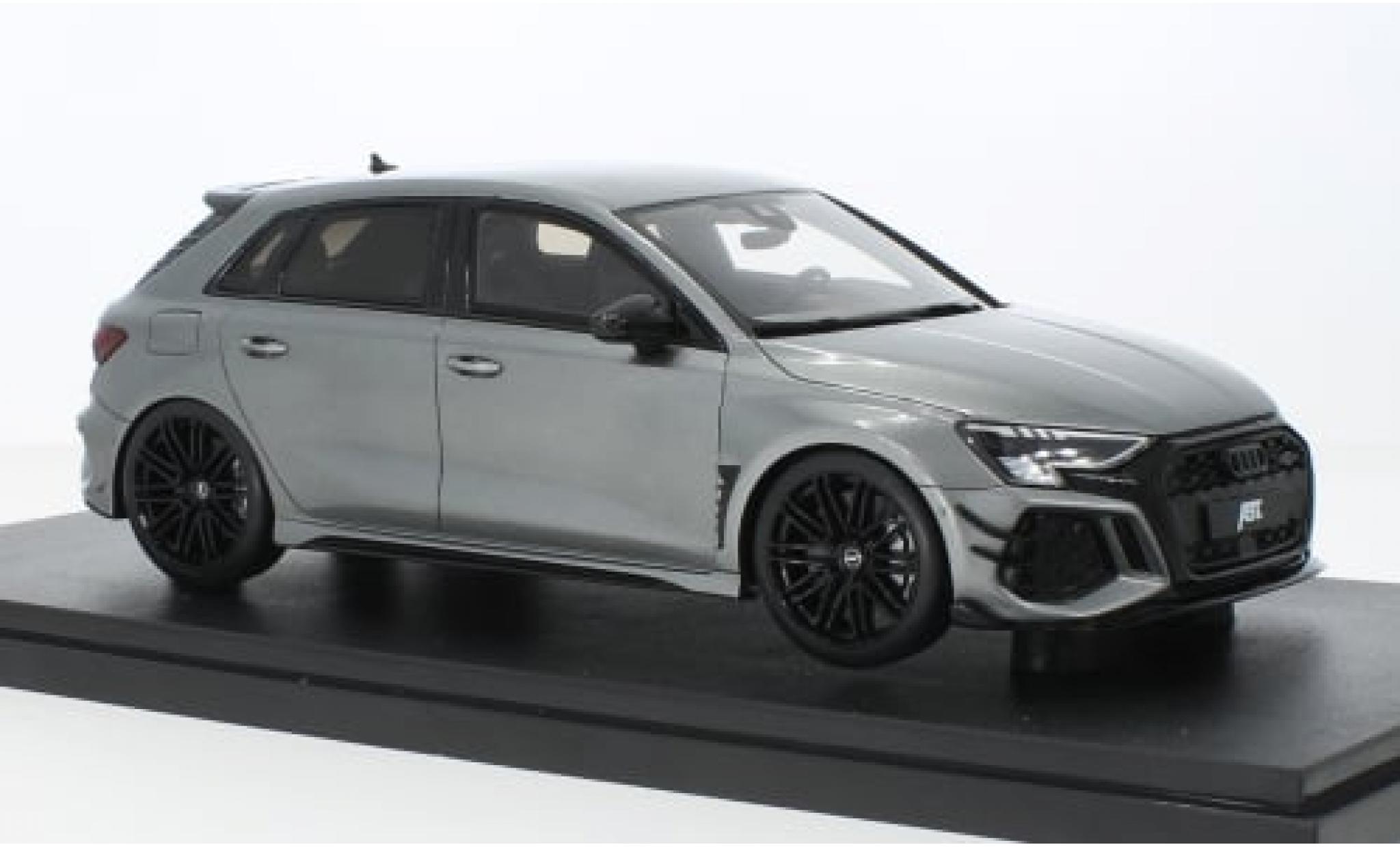 Audi RS3 1/18 GT Spirit -R metallic grijs 1:18 modelauto