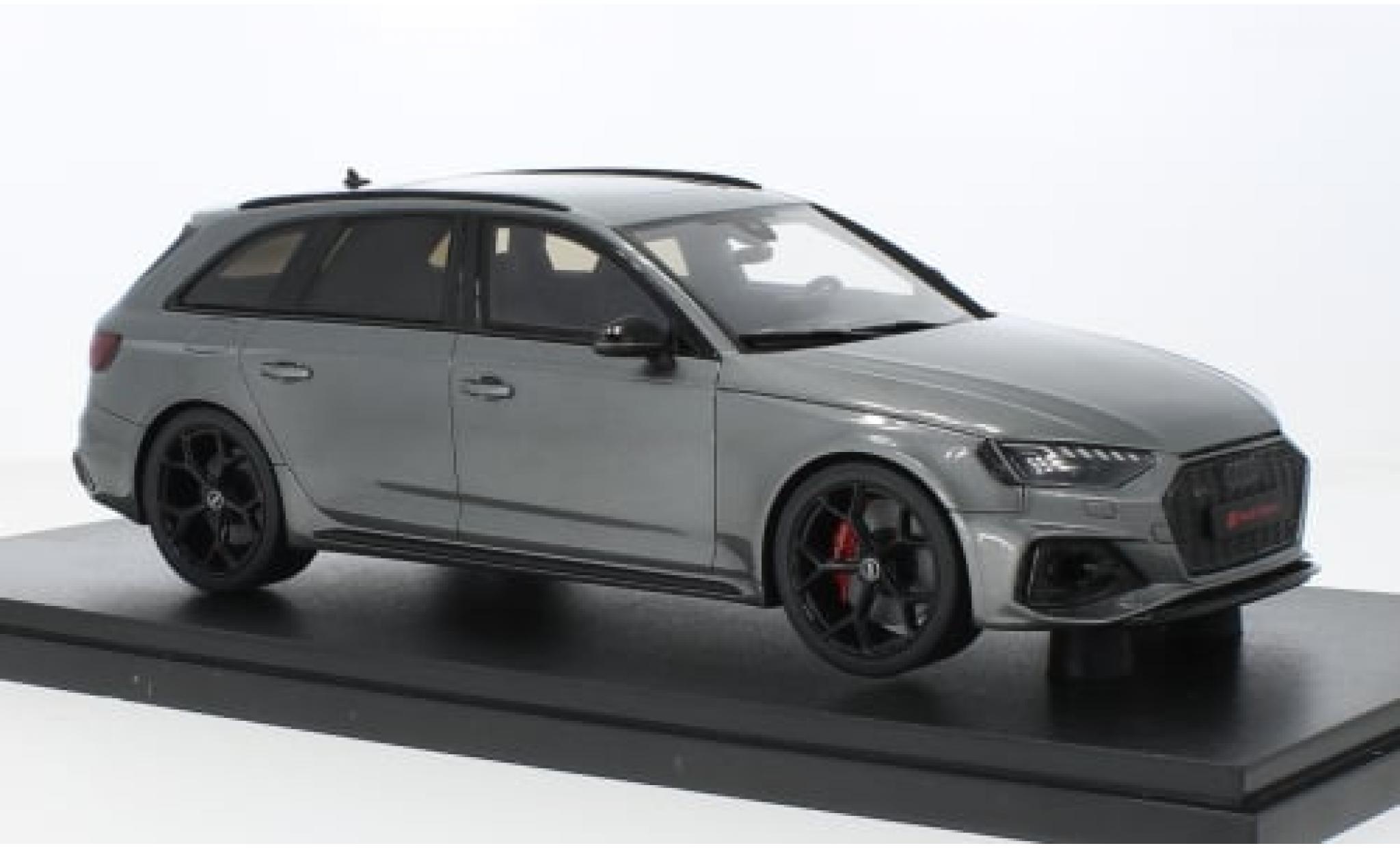 Audi RS4 1/18 GT Spirit Avant Competition grijs 1:18 modelauto