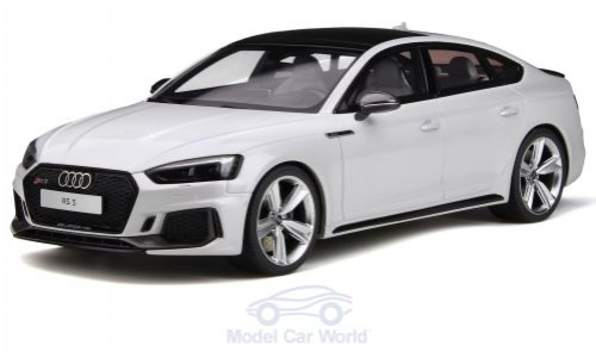Audi RS5 1/18 GT Spirit Sportback grijs modelauto