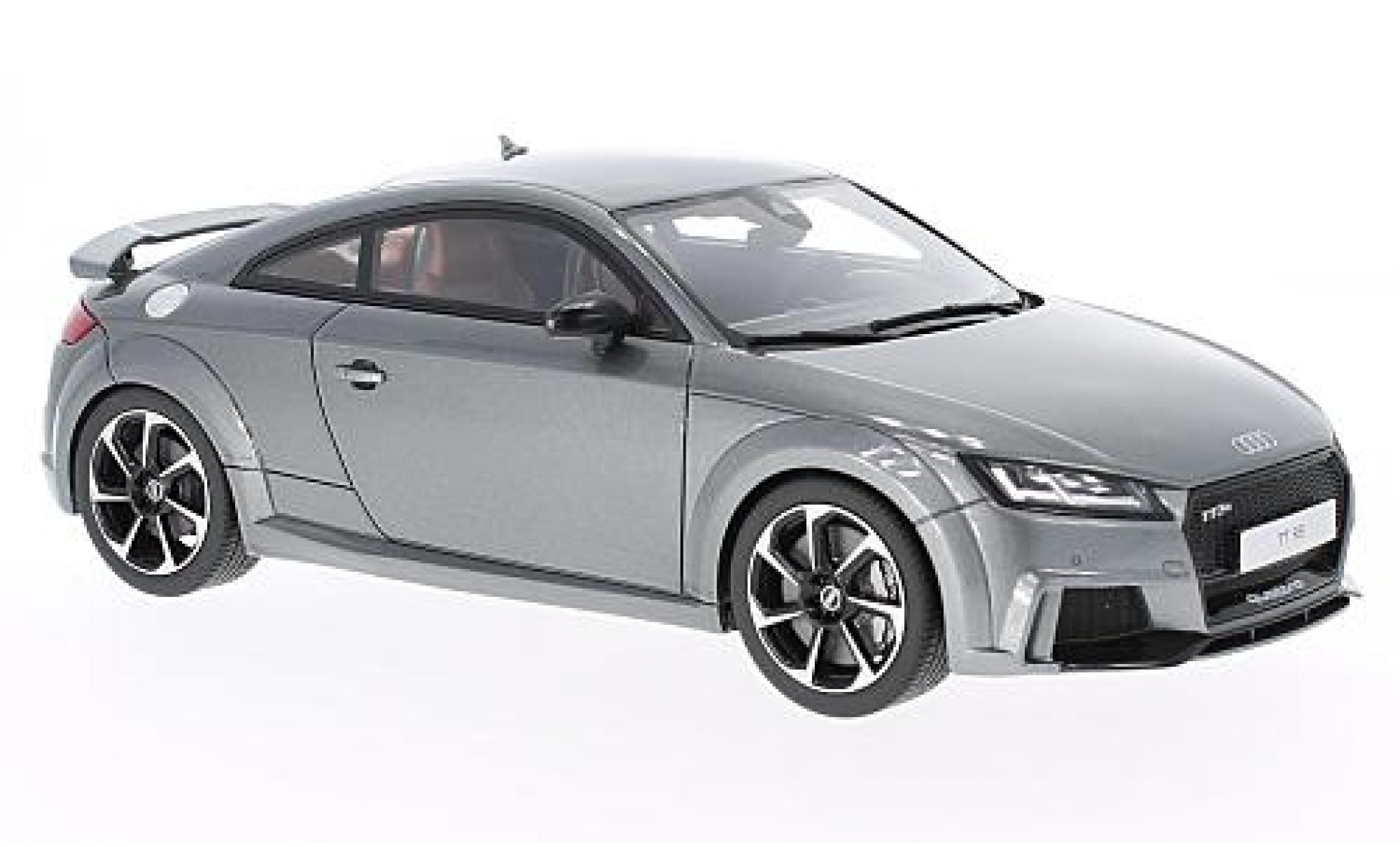 Audi TT 1/18 GT Spirit RS metallic grijs 2016 modelauto