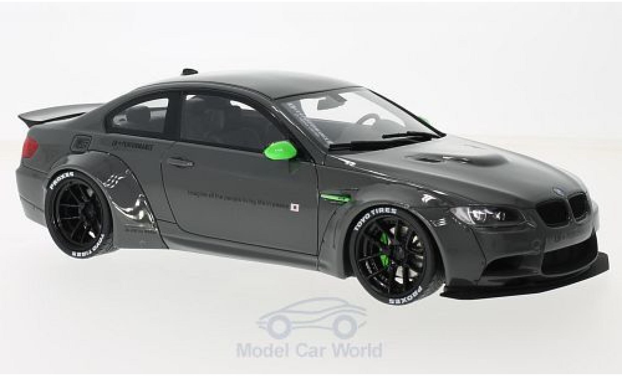 Bmw M3 1/18 GT Spirit (E92) LB Performance grijs 2012 modelauto