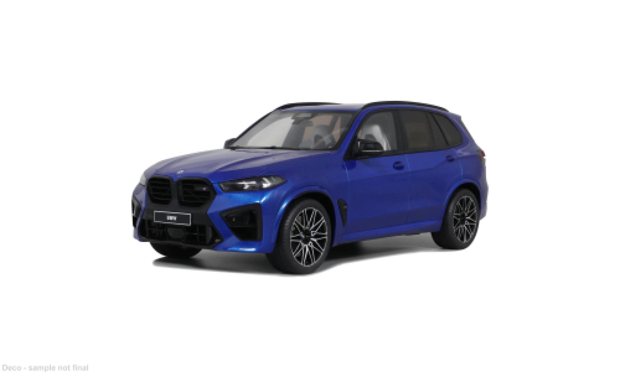 Bmw X5 1/18 GT Spirit M Competition blauw 2023 1:18 modelauto
