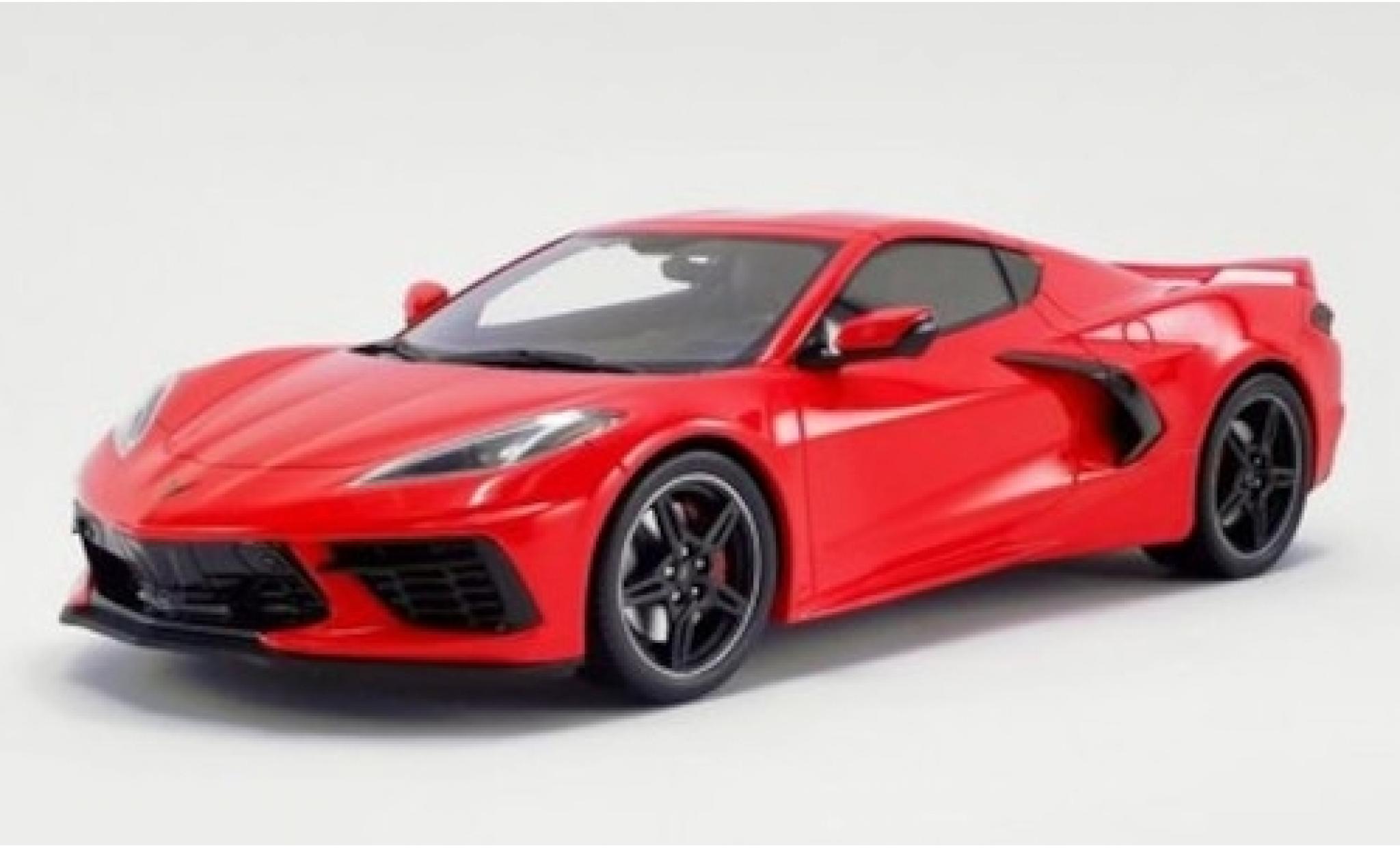 Chevrolet Corvette 1/18 GT Spirit (C8) Stingray rood 2020 modelauto