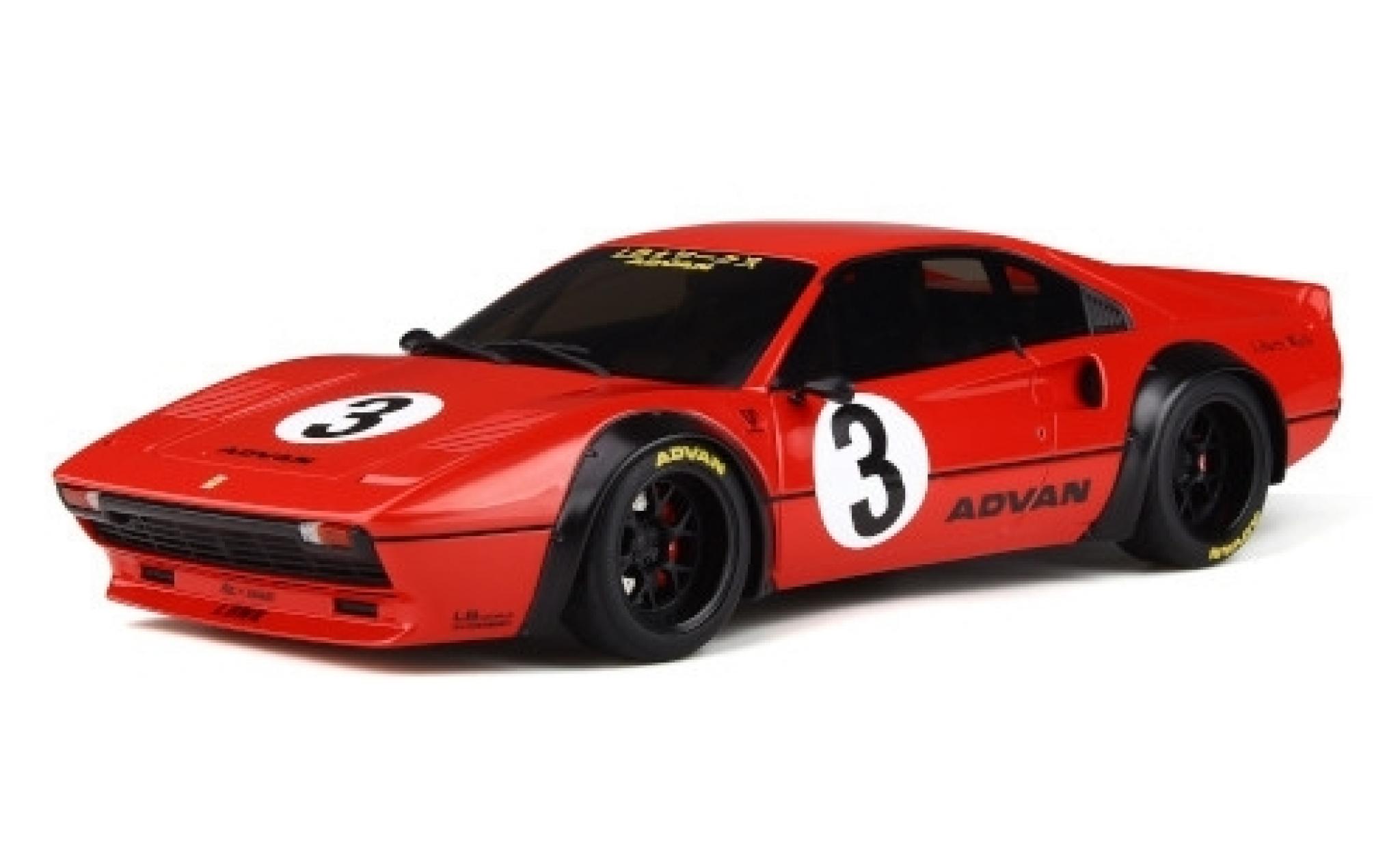 Ferrari 308 1/18 GT Spirit LB Works rood modelauto