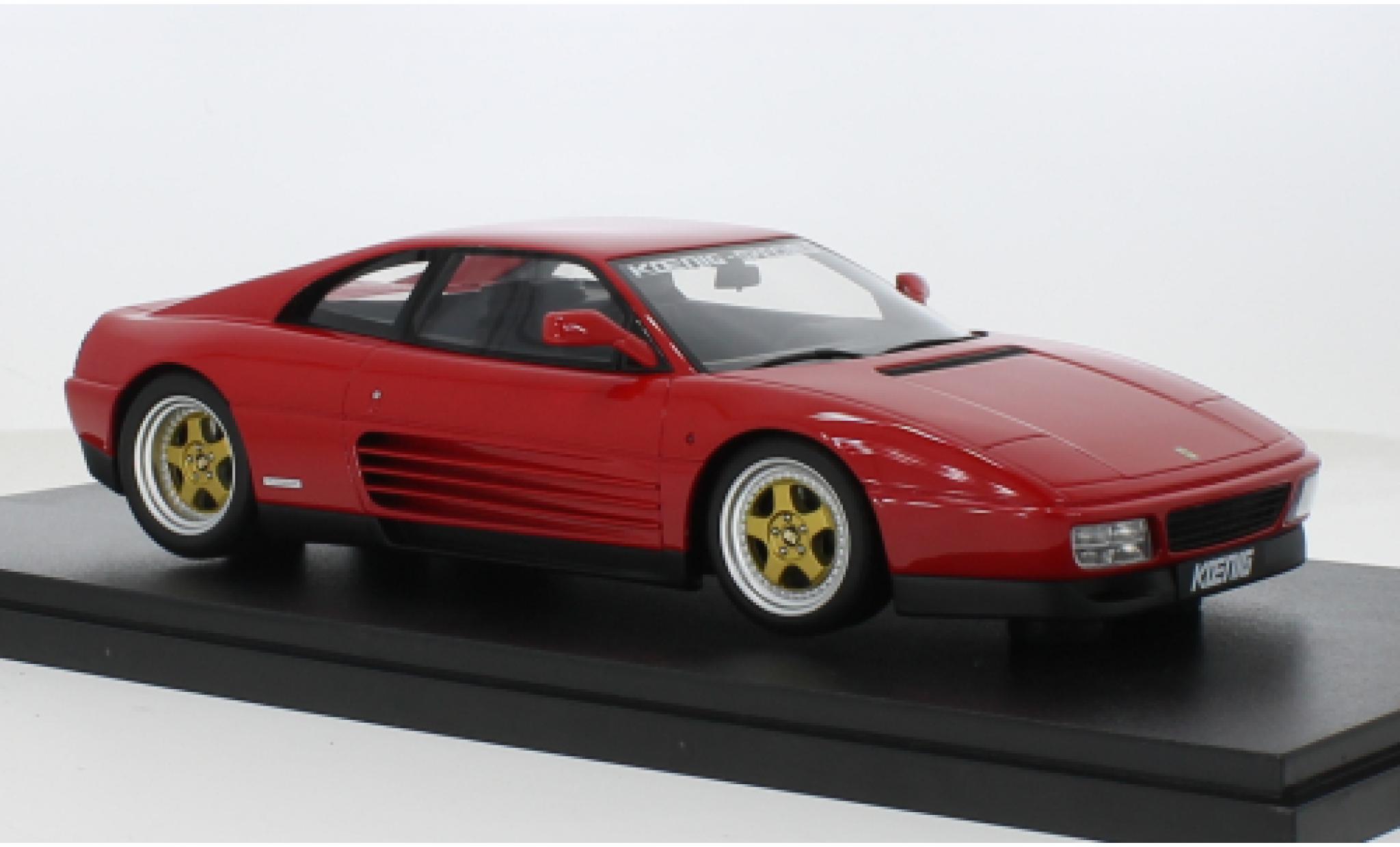 Ferrari 348 1/18 GT Spirit Twin Turbo Koenig Special rood 1994 1:18 modelauto