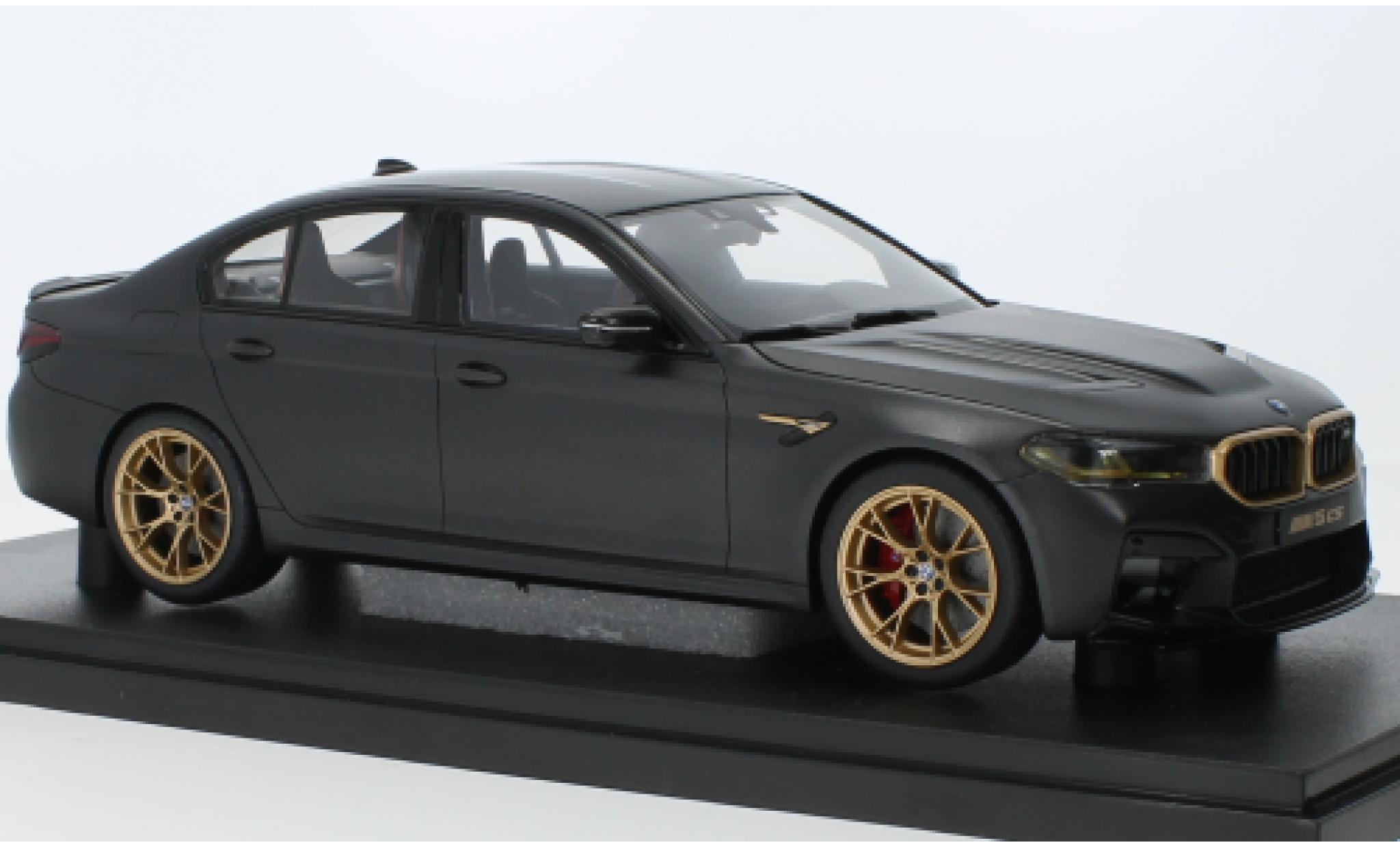 Bmw M5 1/18 GT Spirit CS (F90) mattgrijs 2021 modelauto