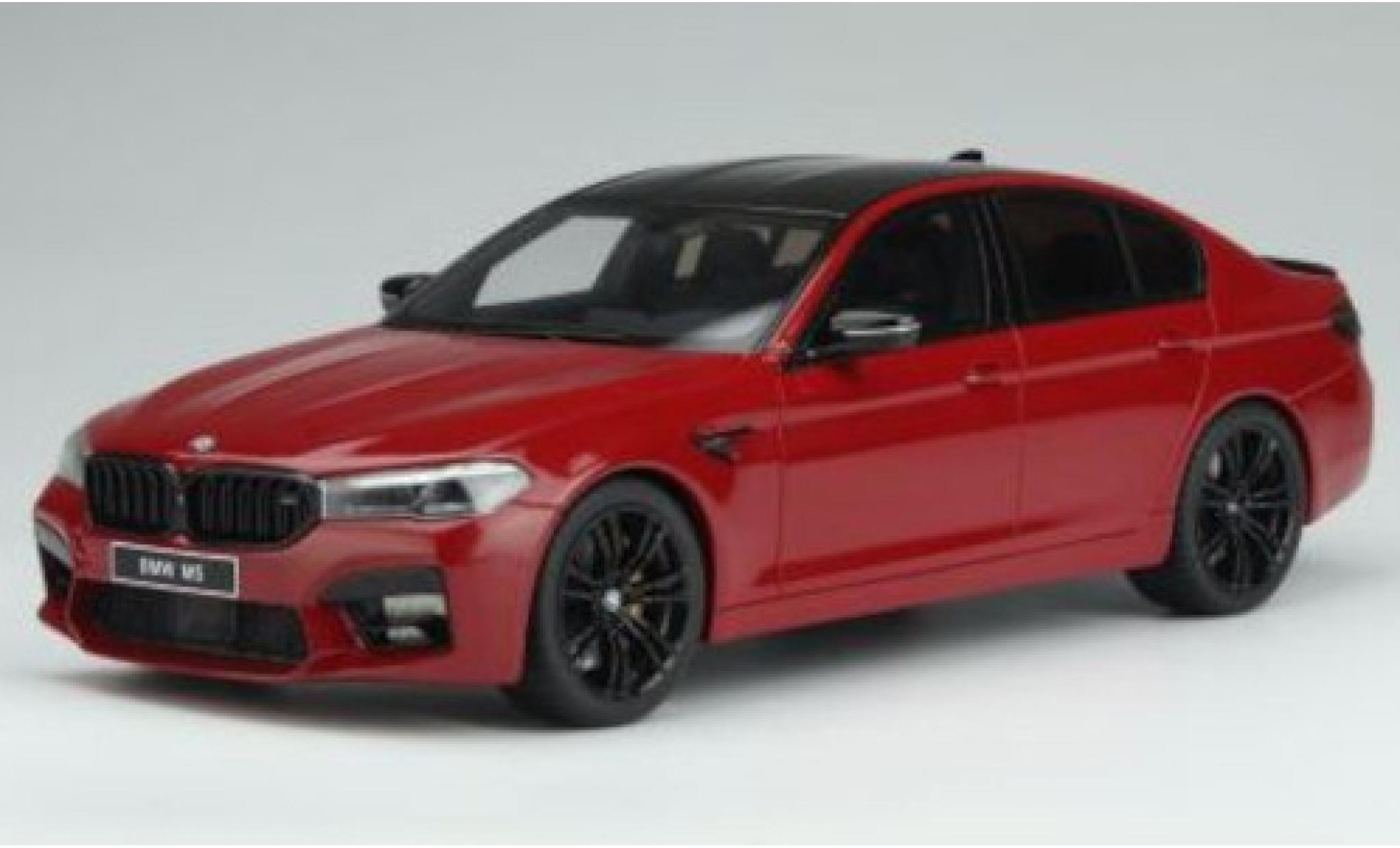 Bmw M5 1/18 GT Spirit (F90) Competition rood 2020 modelauto